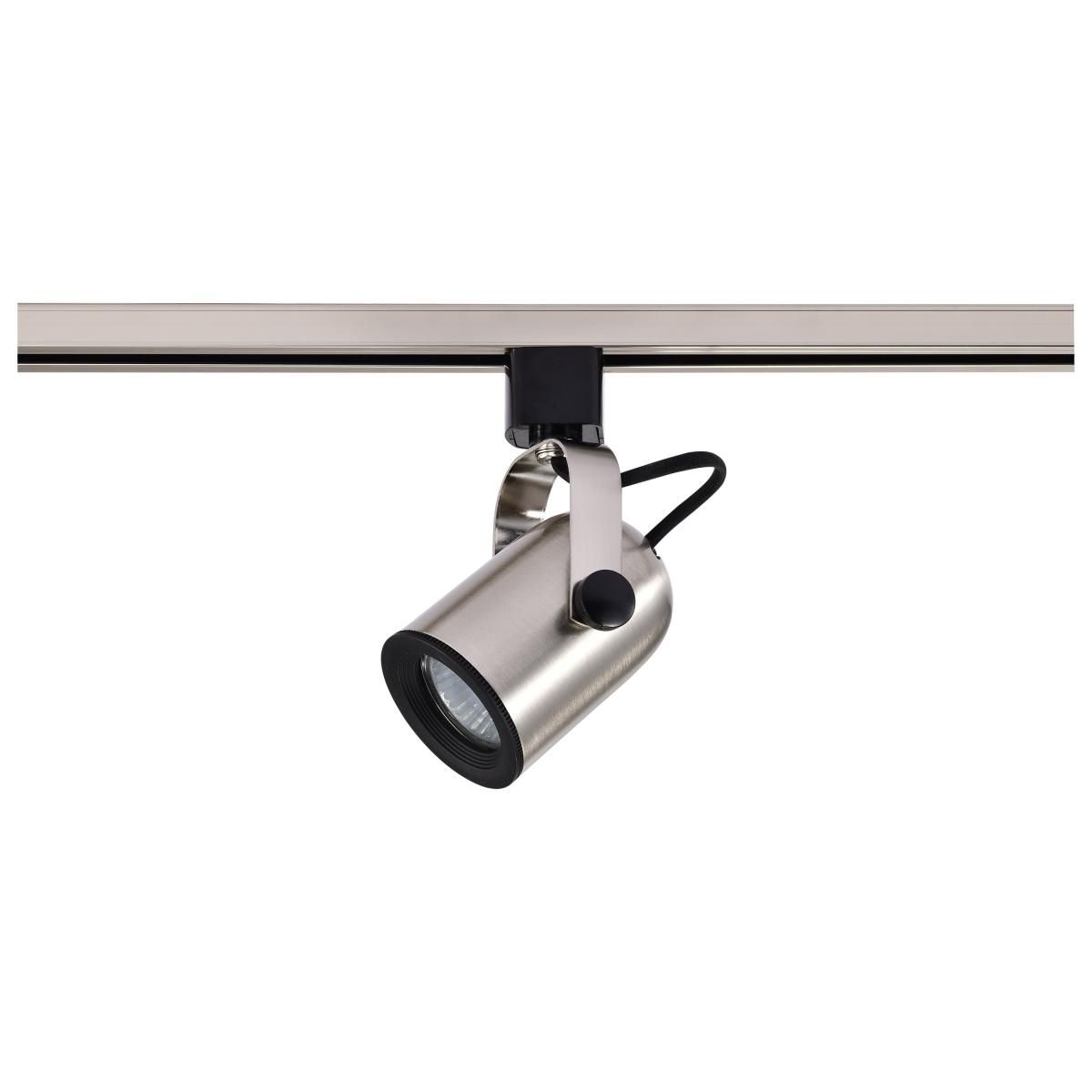 Image 4 Nuvo Brushed Nickel MR16 Round Track Head more views