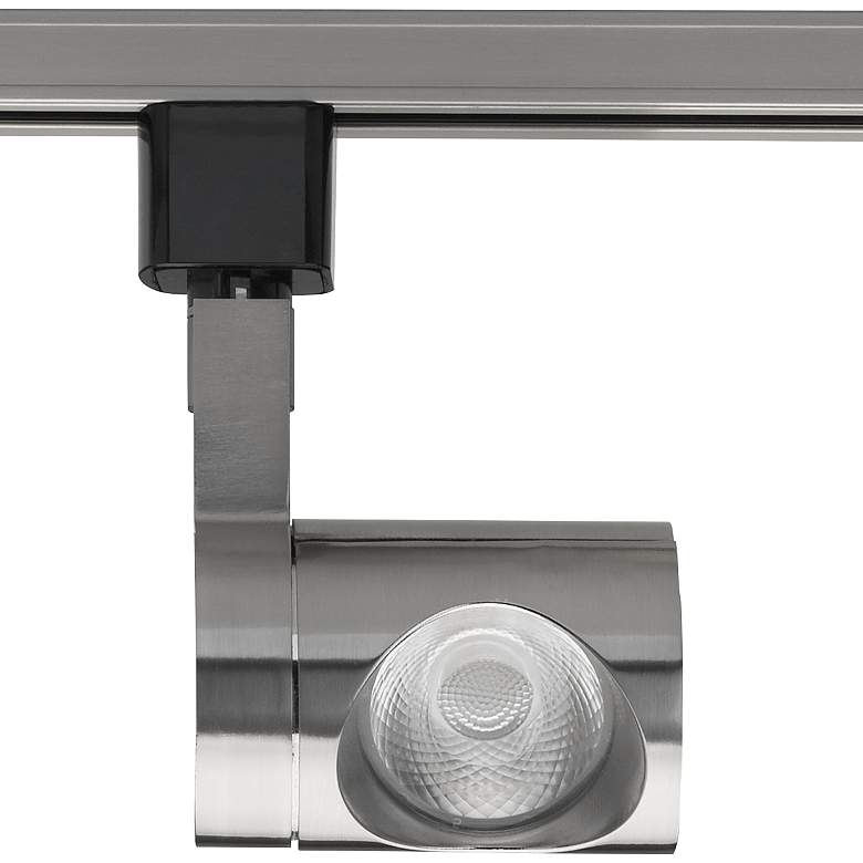 Image 1 Nuvo Brushed Nickel Pipe 24-Degree LED Track Head