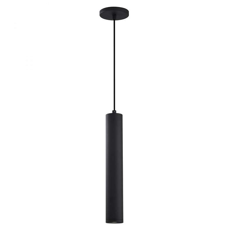 Image 6 Nuvo Century 2 1/2" Wide Matte Black LED Pendant more views