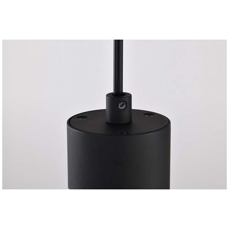 Image 7 Nuvo Century 2 1/2" Wide Matte Black LED Pendant more views