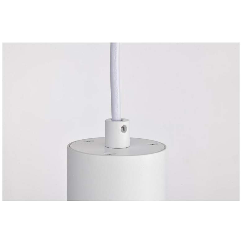 Image 7 Nuvo Century 2 1/2" Wide Matte White LED Pendant more views