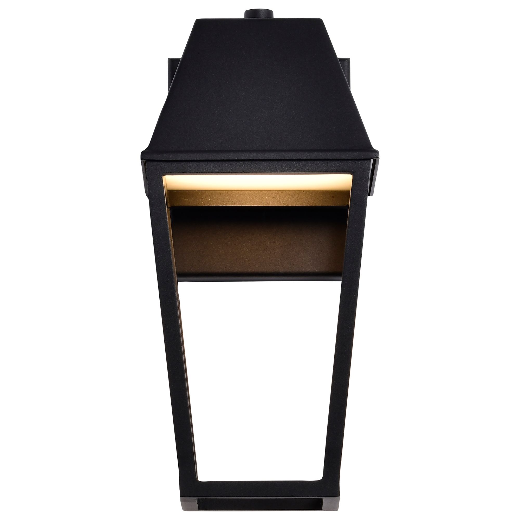 Nuvo Colt 11 3/4" High Matte Black LED Small Outdoor Lantern
