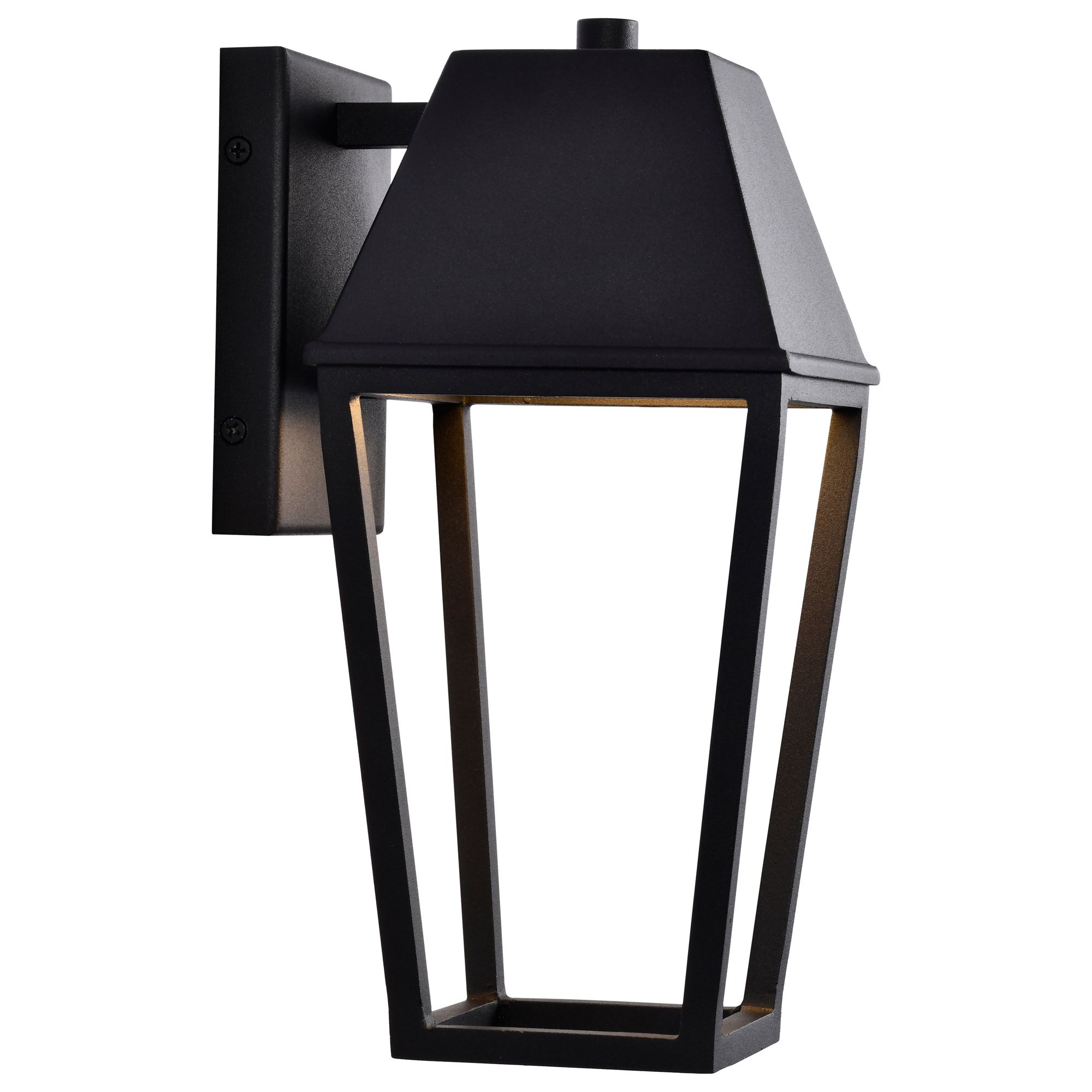 Nuvo Colt 11 3/4" High Matte Black LED Small Outdoor Lantern