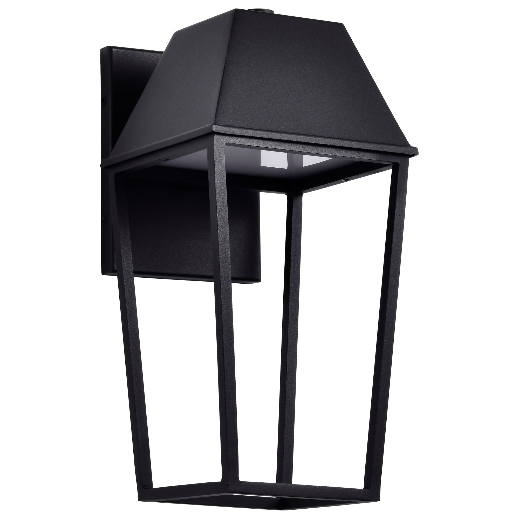 Image 2 Nuvo Colt 15 1/2" High Matte Black LED Medium Outdoor Lantern more views