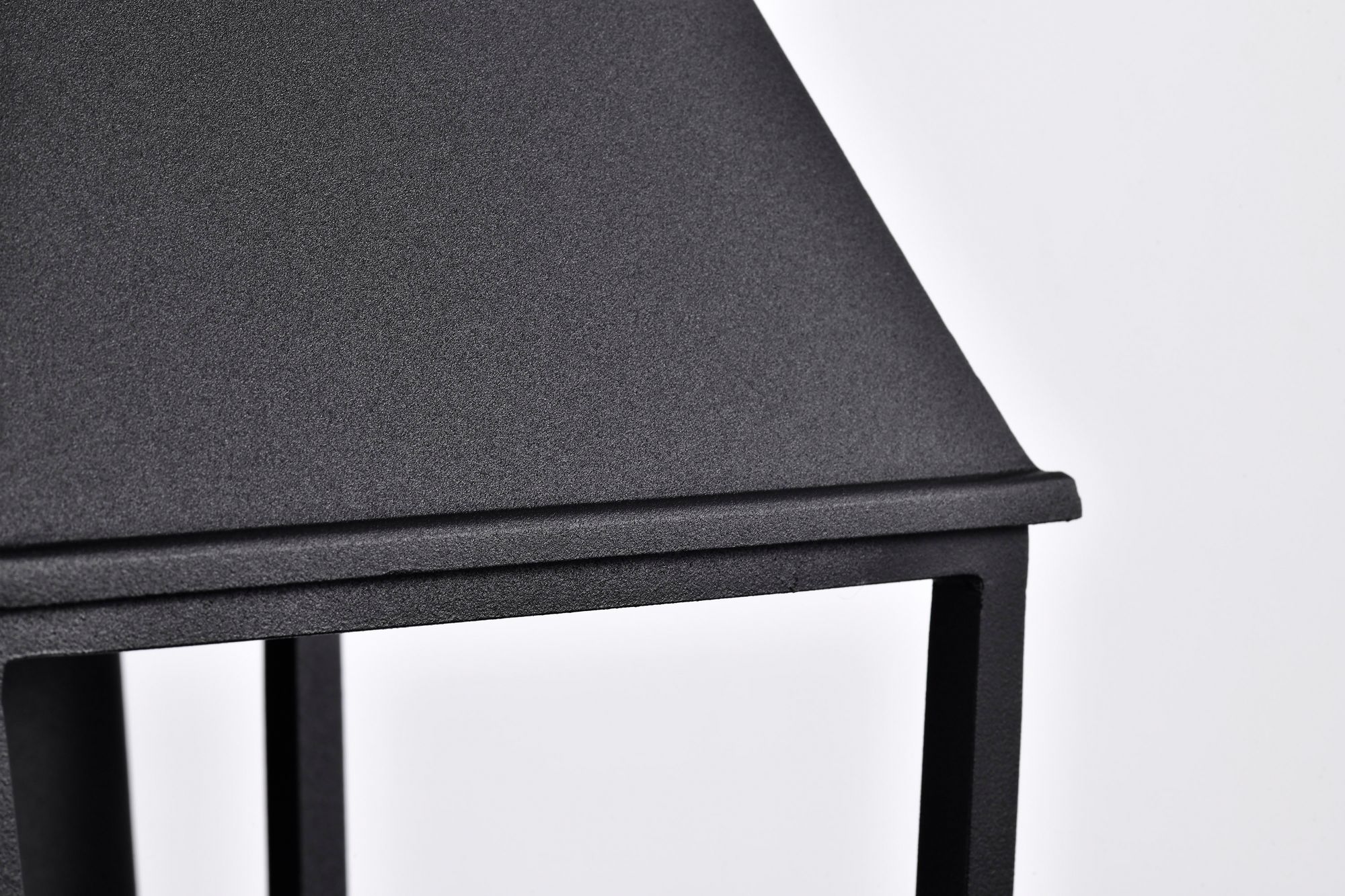 Nuvo Colt 15 1/2" High Matte Black LED Medium Outdoor Lantern