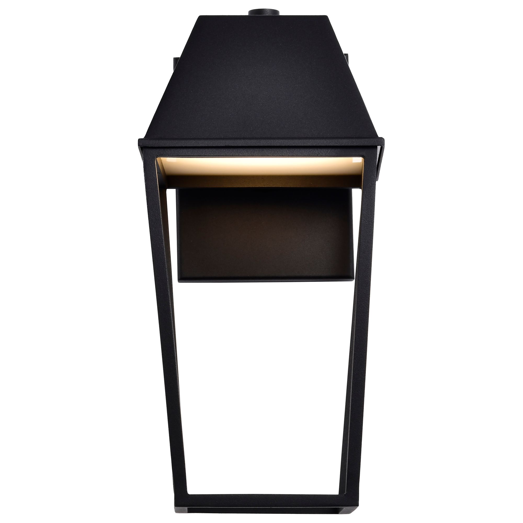 Nuvo Colt 15 1/2" High Matte Black LED Medium Outdoor Lantern
