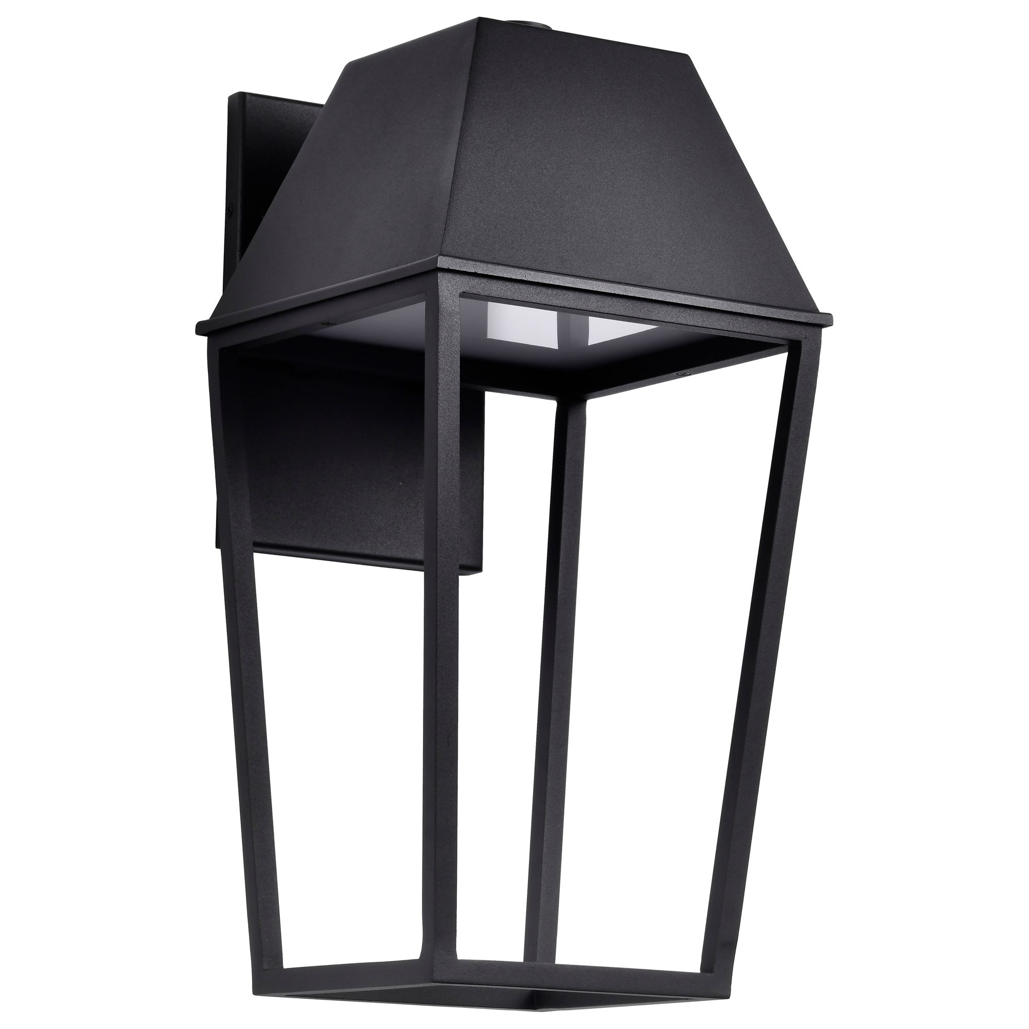 Image 2 Nuvo Colt 20" High Matte Black LED Large Outdoor Lantern more views