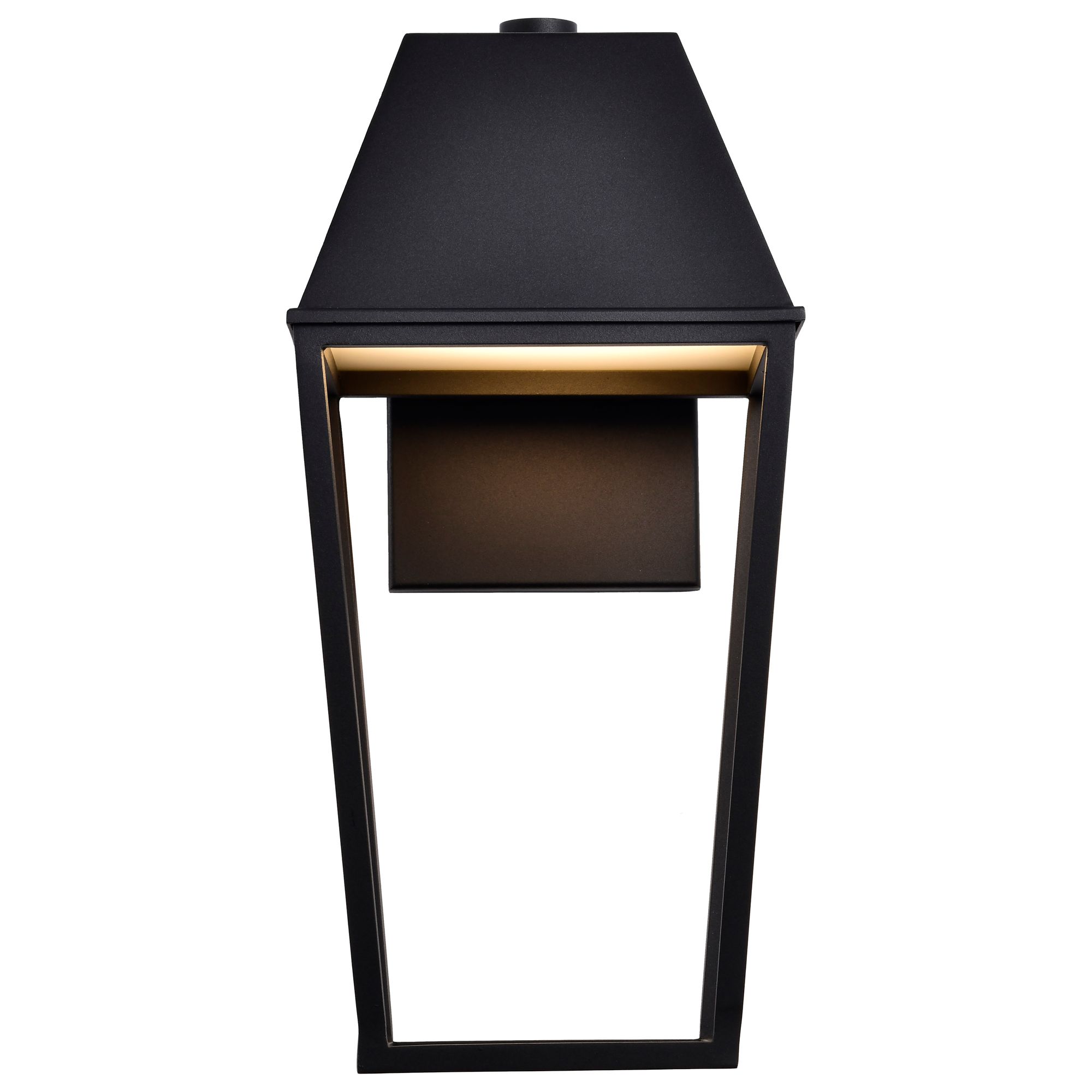 Nuvo Colt 20" High Matte Black LED Large Outdoor Lantern