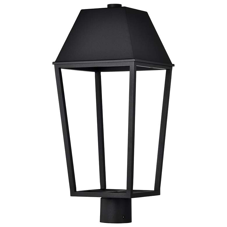 Image 3 Nuvo Colt 20" High Matte Black LED Outdoor Post Lantern more views