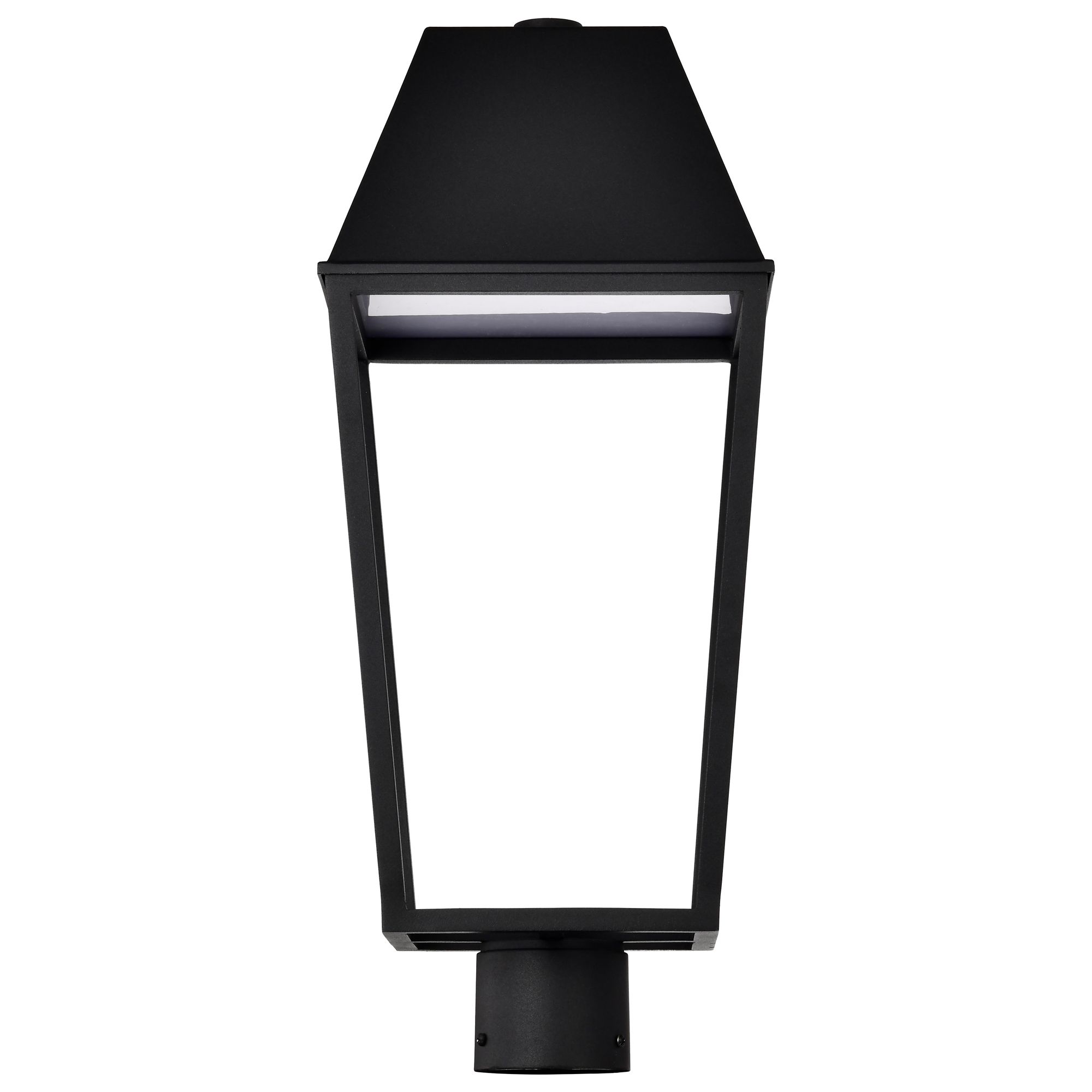 Image 7 Nuvo Colt 20" High Matte Black LED Outdoor Post Lantern more views