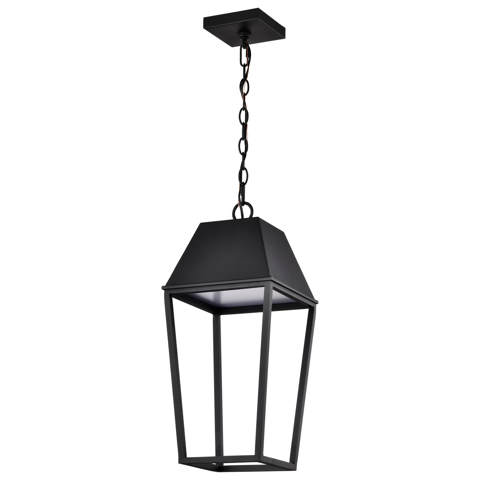 Image 2 Nuvo Colt 21 1/2" High Matte Black LED Hanging Pendant more views