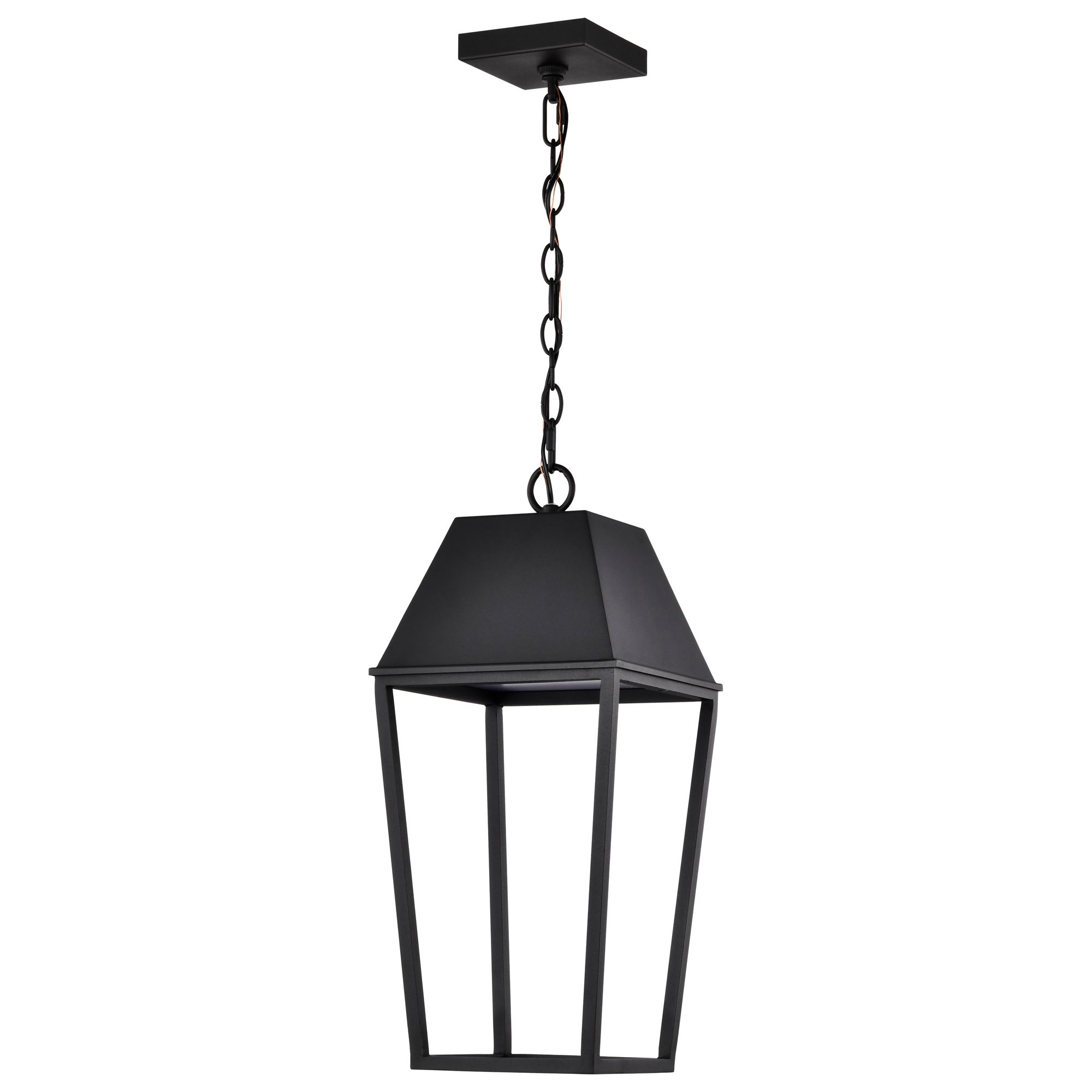 Image 3 Nuvo Colt 21 1/2" High Matte Black LED Hanging Pendant more views