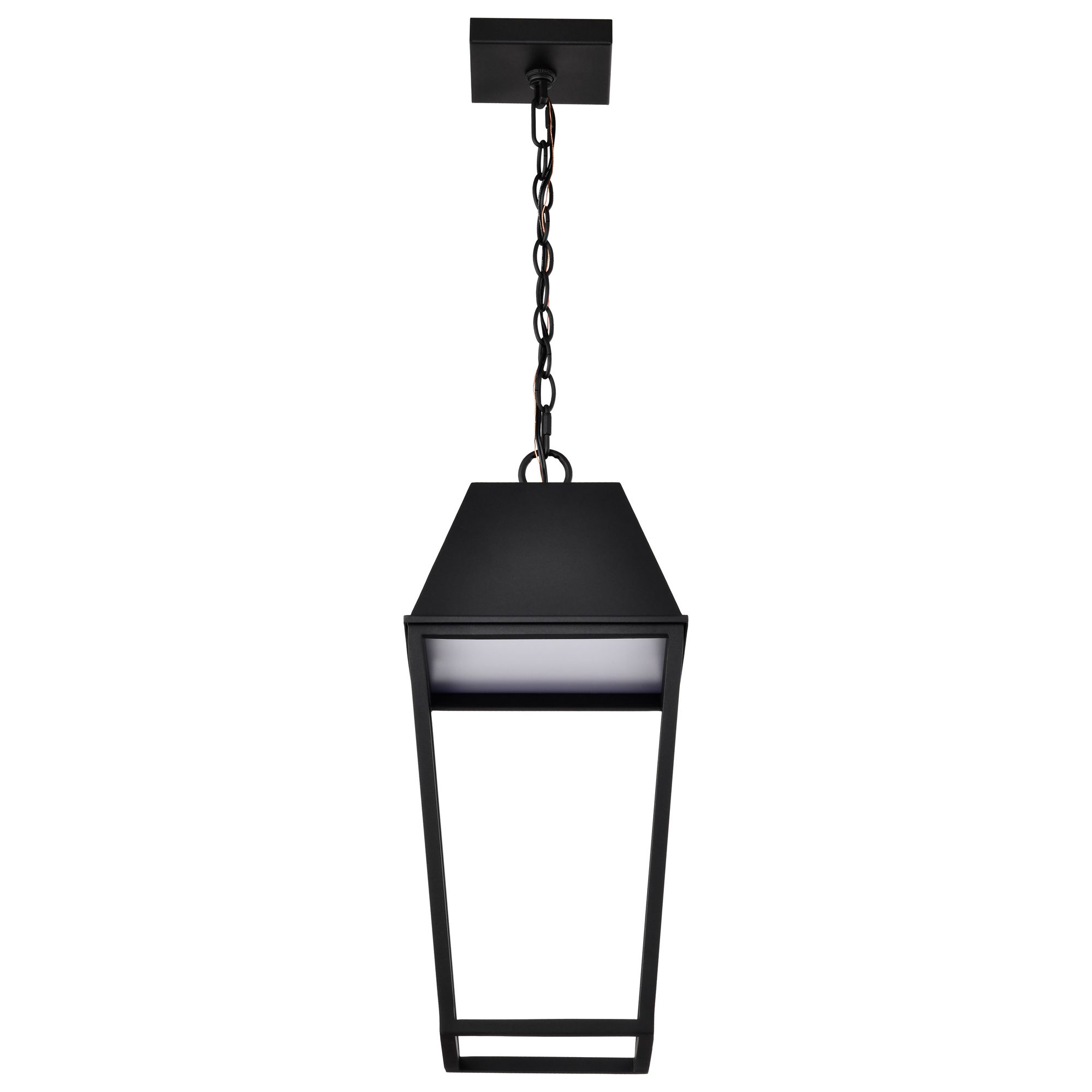 Image 7 Nuvo Colt 21 1/2" High Matte Black LED Hanging Pendant more views