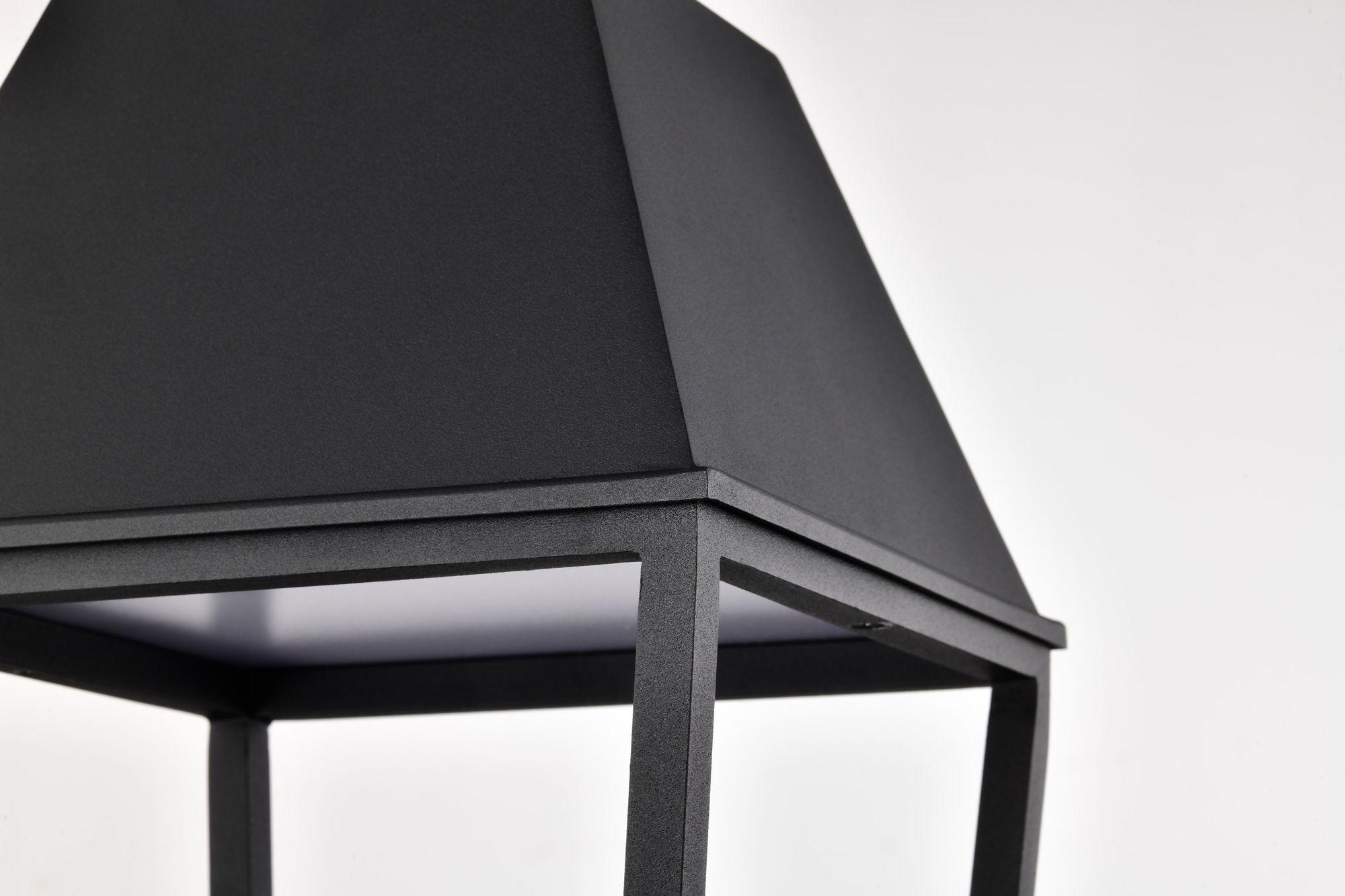 Nuvo Colt 21 1/2" High Matte Black LED Hanging Pendant