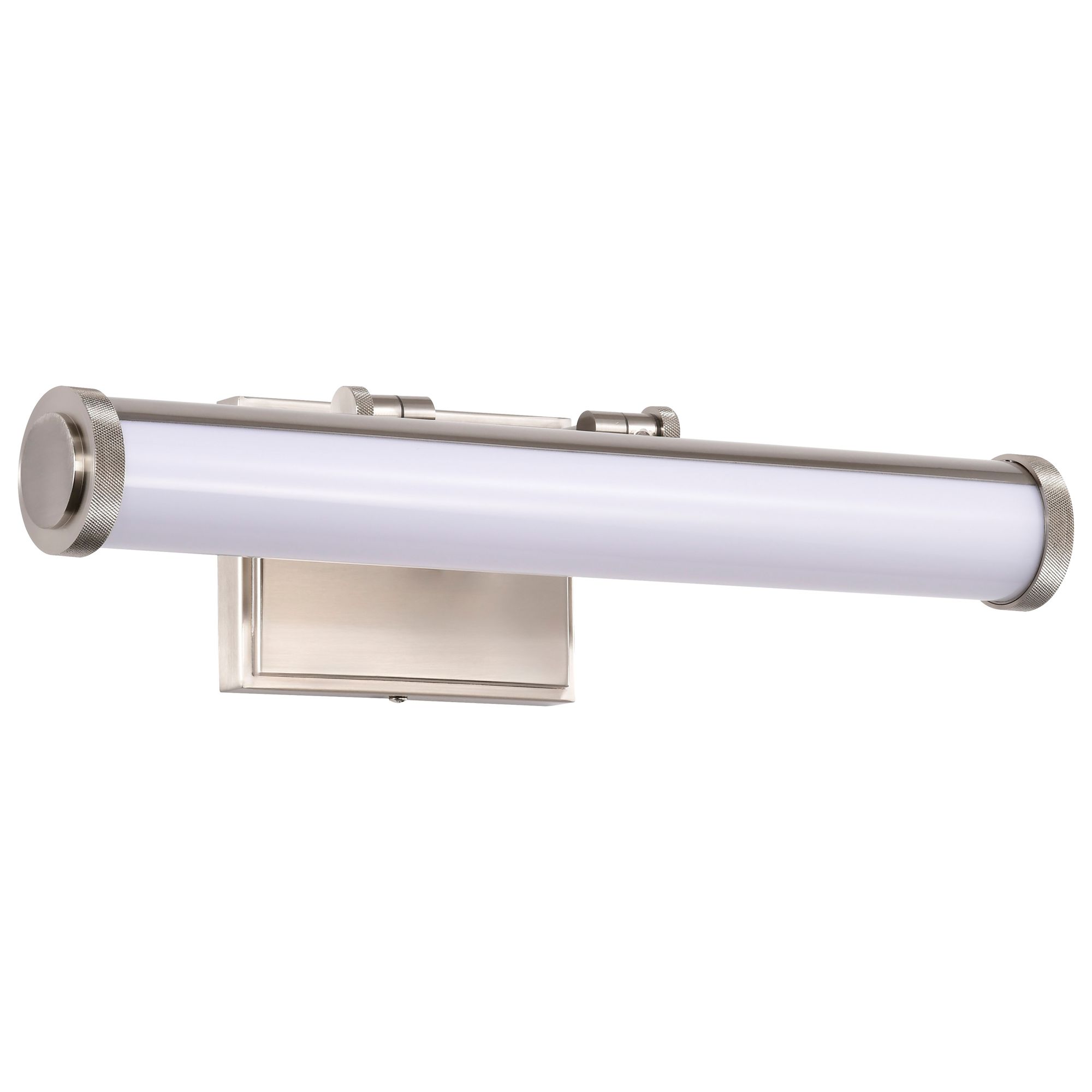 Image 2 Nuvo Cora 18" Wide Brushed Nickel LED Vanity - 3 CCT Selectable more views
