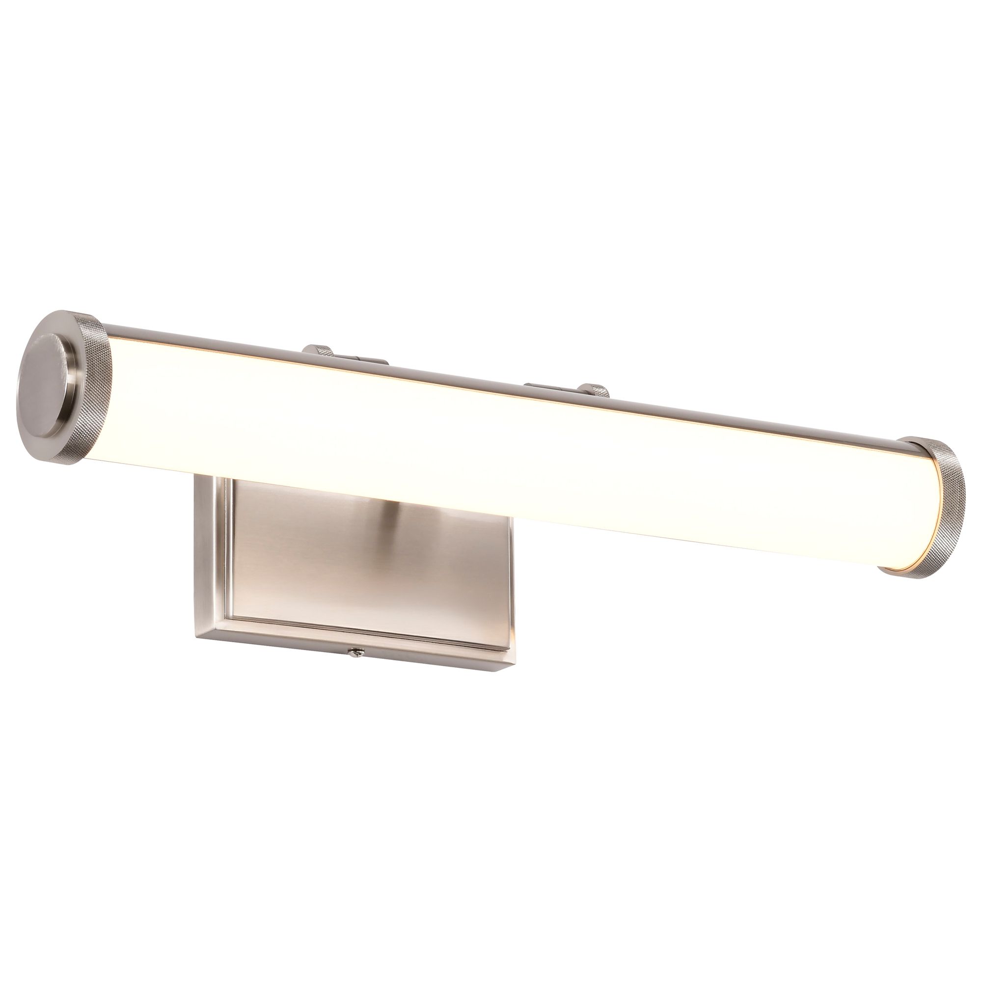 Image 4 Nuvo Cora 18" Wide Brushed Nickel LED Vanity - 3 CCT Selectable more views