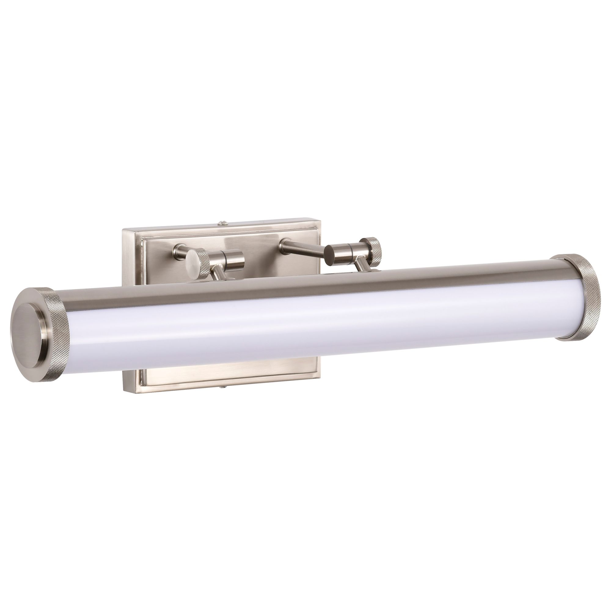 Image 5 Nuvo Cora 18" Wide Brushed Nickel LED Vanity - 3 CCT Selectable more views