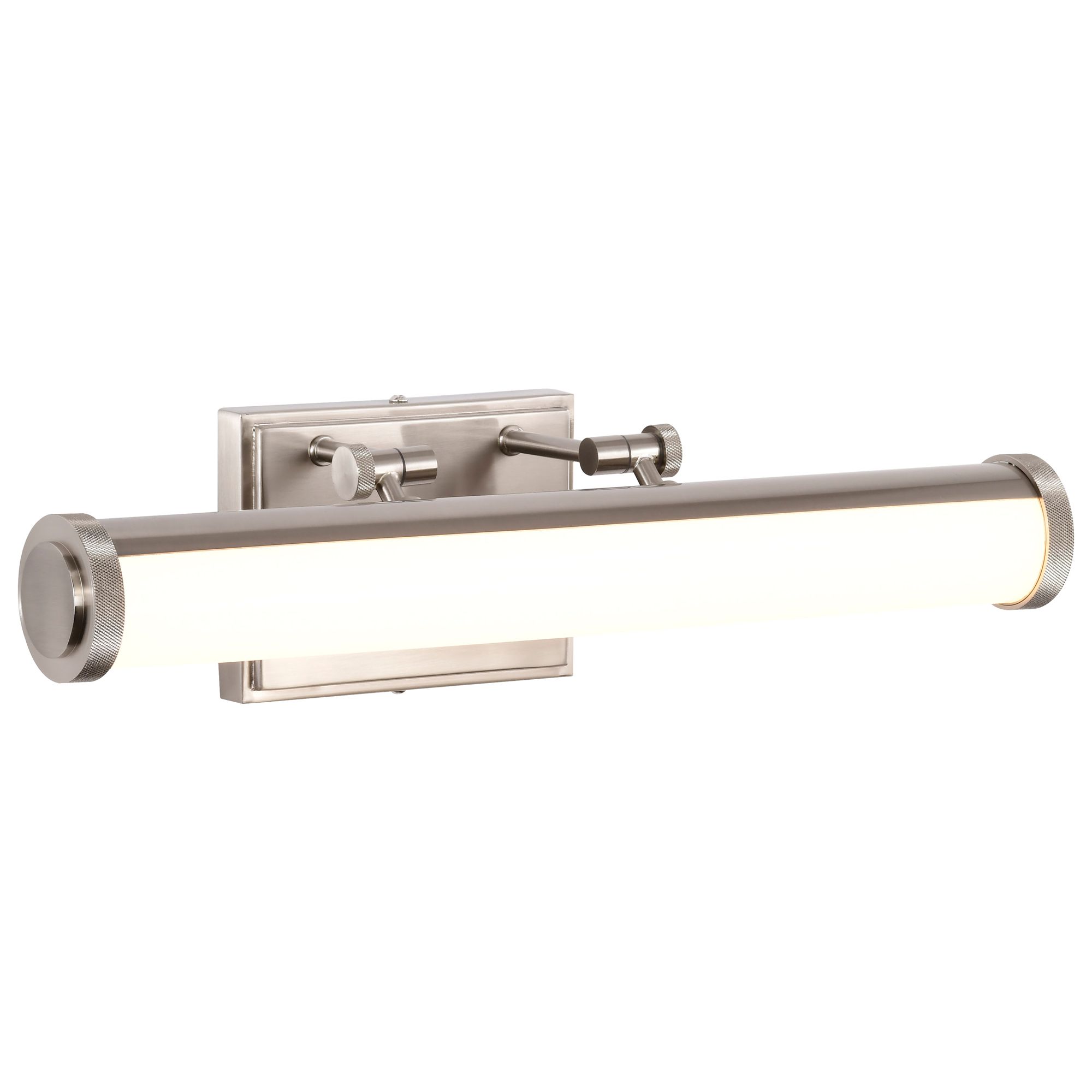 Image 6 Nuvo Cora 18" Wide Brushed Nickel LED Vanity - 3 CCT Selectable more views