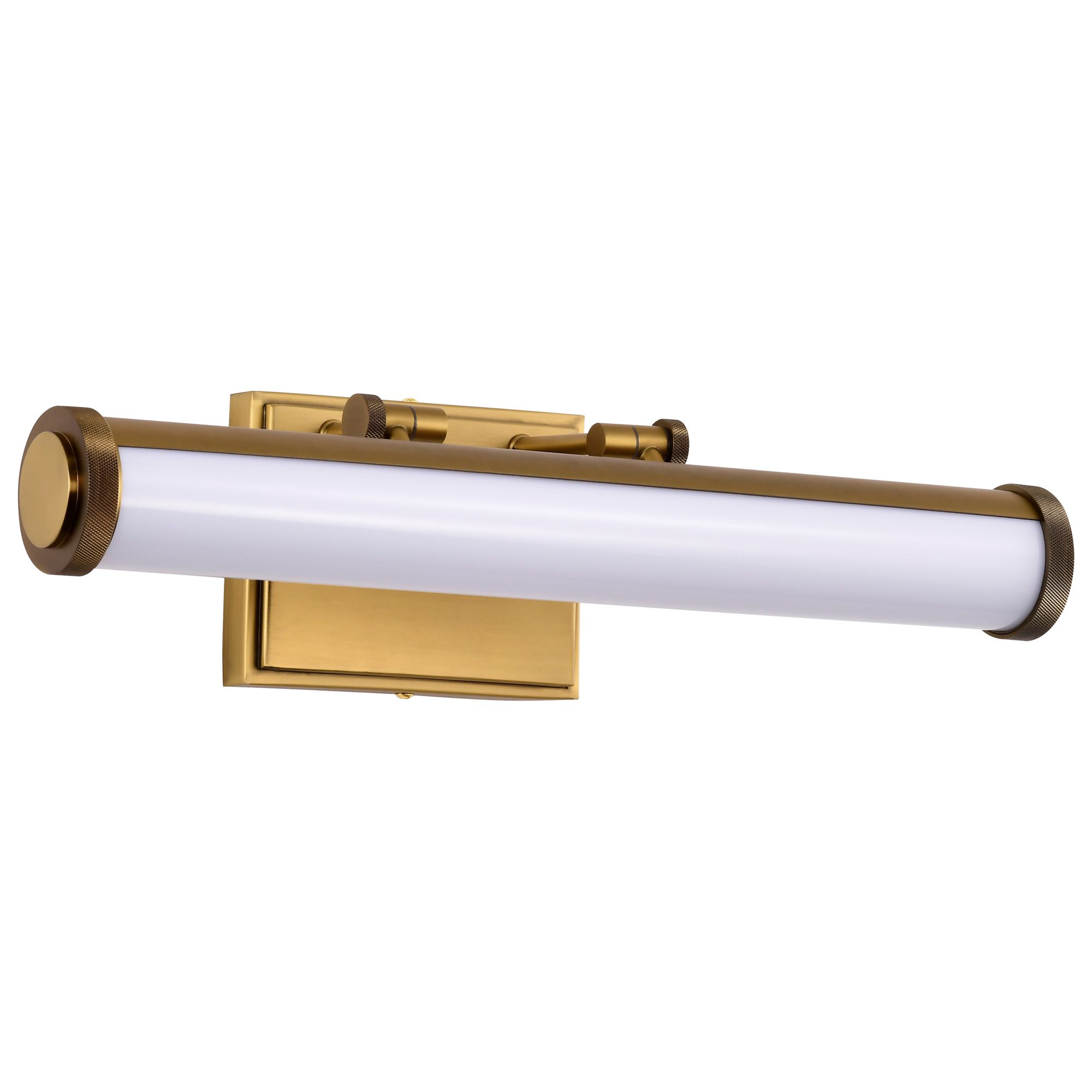 Image 2 Nuvo Cora 18" Wide Vintage Brass LED Vanity - 3 CCT Selectable more views