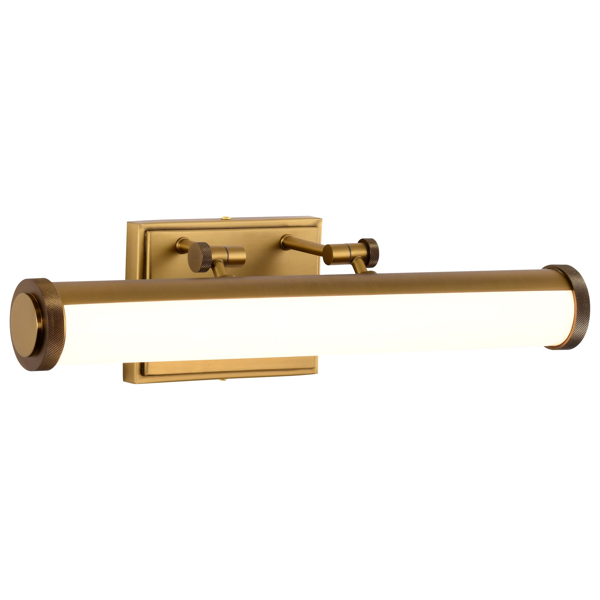 Image 4 Nuvo Cora 18" Wide Vintage Brass LED Vanity - 3 CCT Selectable more views