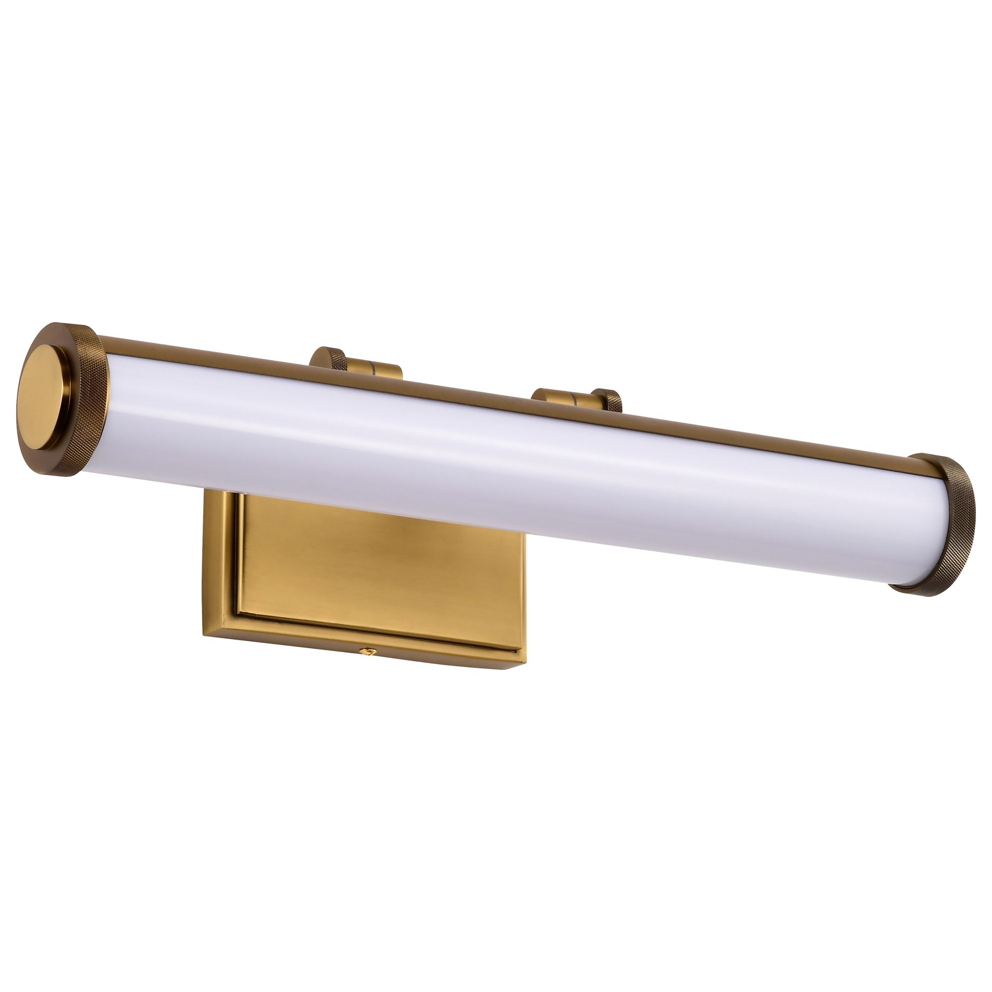 Image 5 Nuvo Cora 18" Wide Vintage Brass LED Vanity - 3 CCT Selectable more views