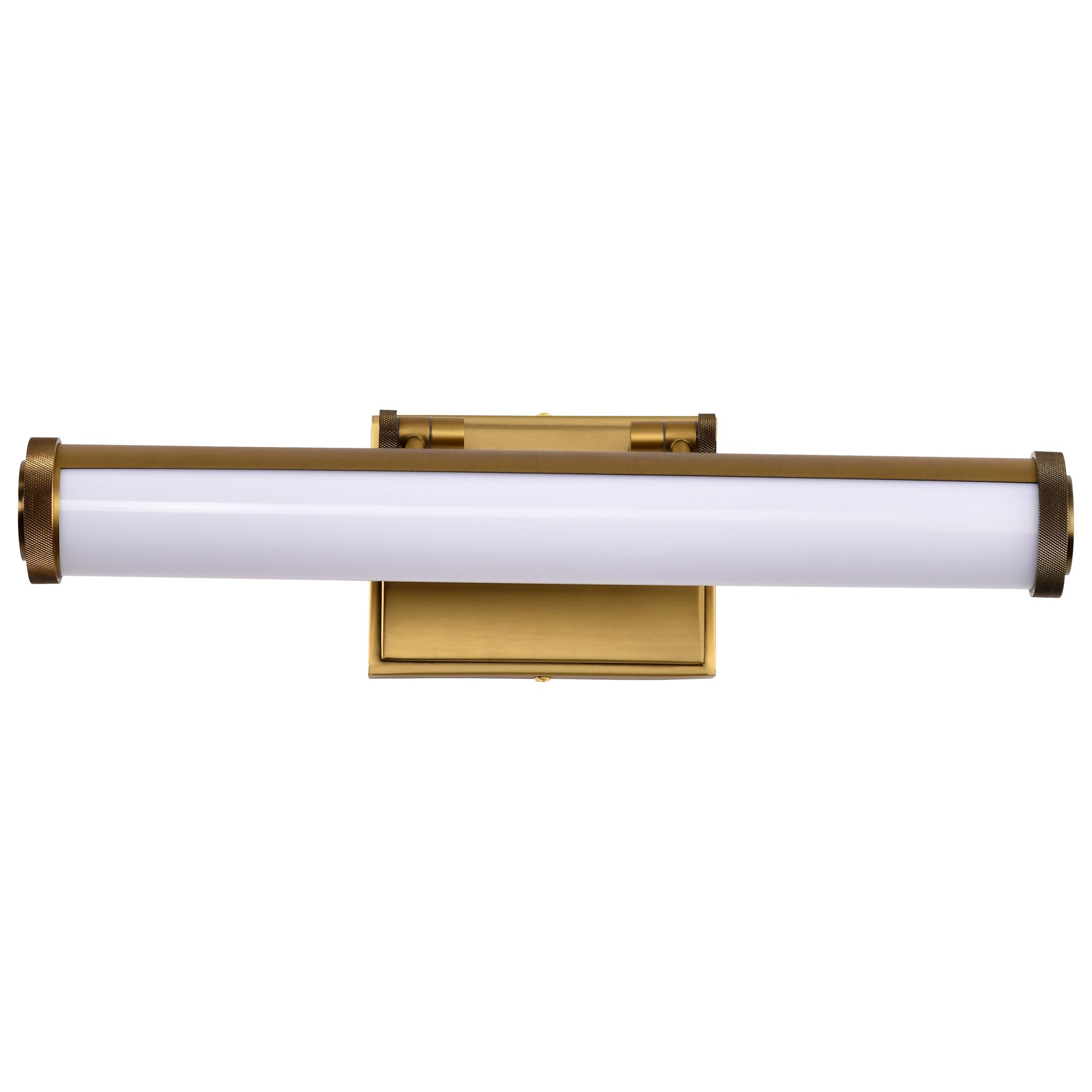 Image 7 Nuvo Cora 18" Wide Vintage Brass LED Vanity - 3 CCT Selectable more views