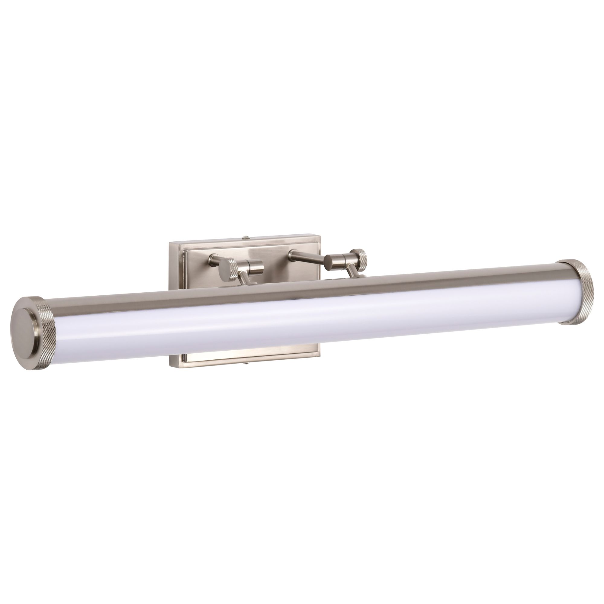 Nuvo Cora 24" Wide Brushed Nickel LED Vanity - 3 CCT Selectable