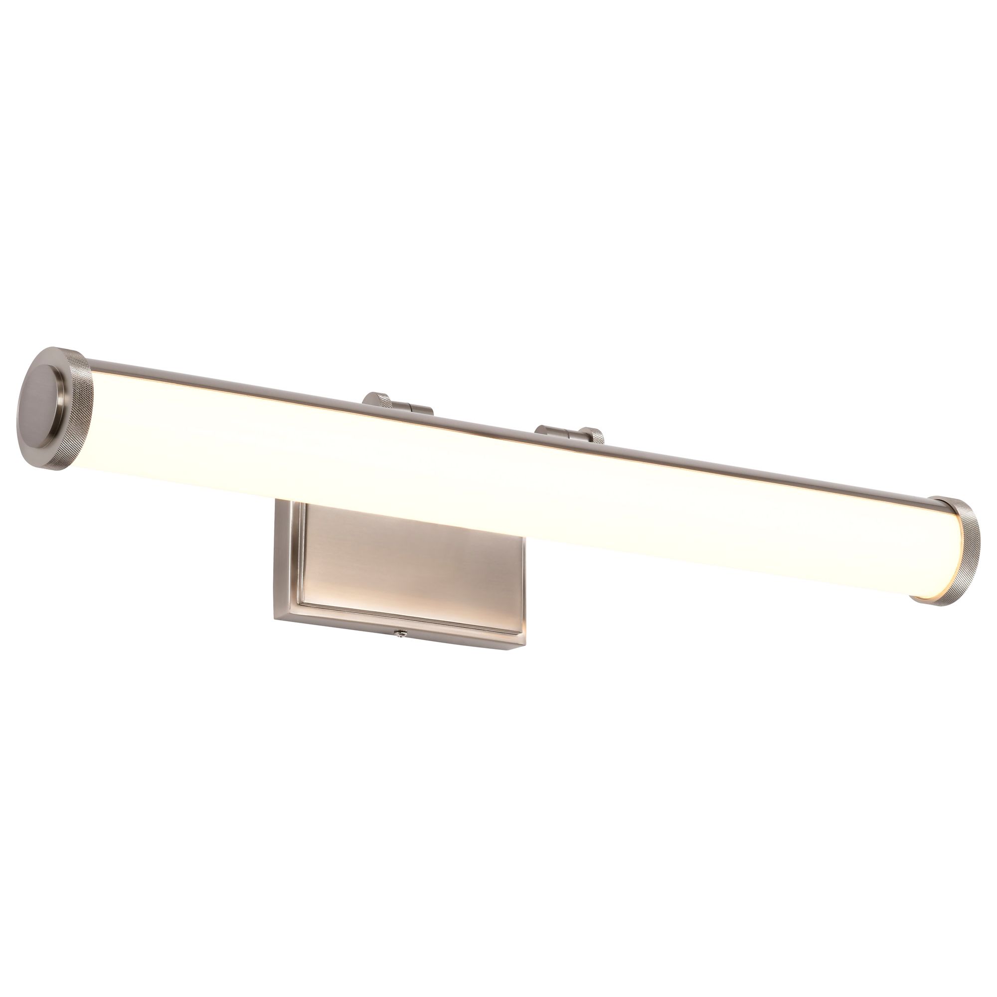 Image 4 Nuvo Cora 24" Wide Brushed Nickel LED Vanity - 3 CCT Selectable more views