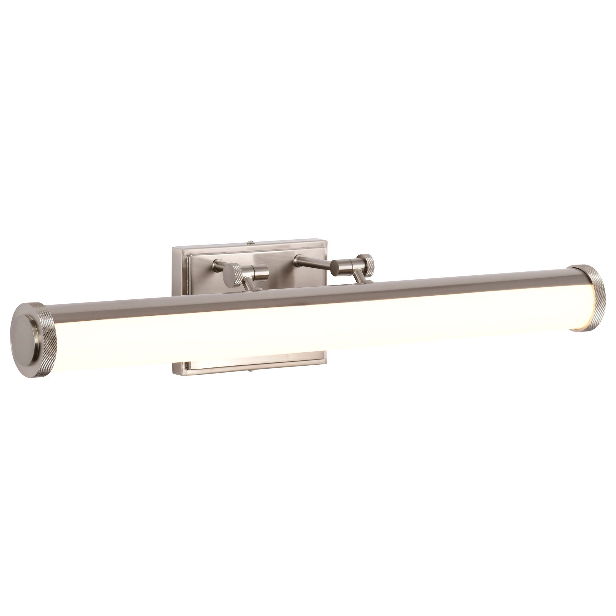 Image 6 Nuvo Cora 24" Wide Brushed Nickel LED Vanity - 3 CCT Selectable more views