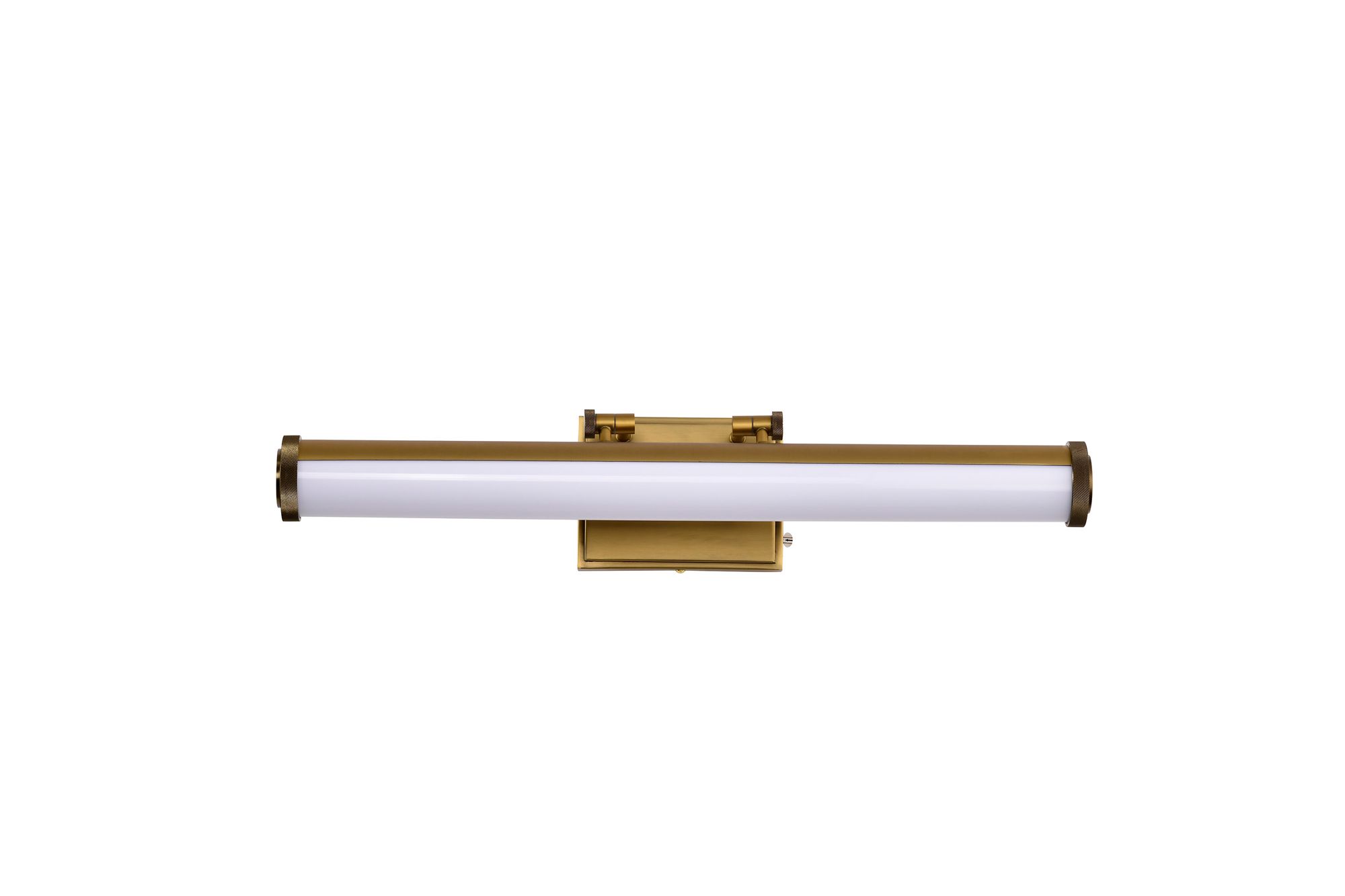 Nuvo Cora 24" Wide Vintage Brass LED Vanity - 3 CCT Selectable