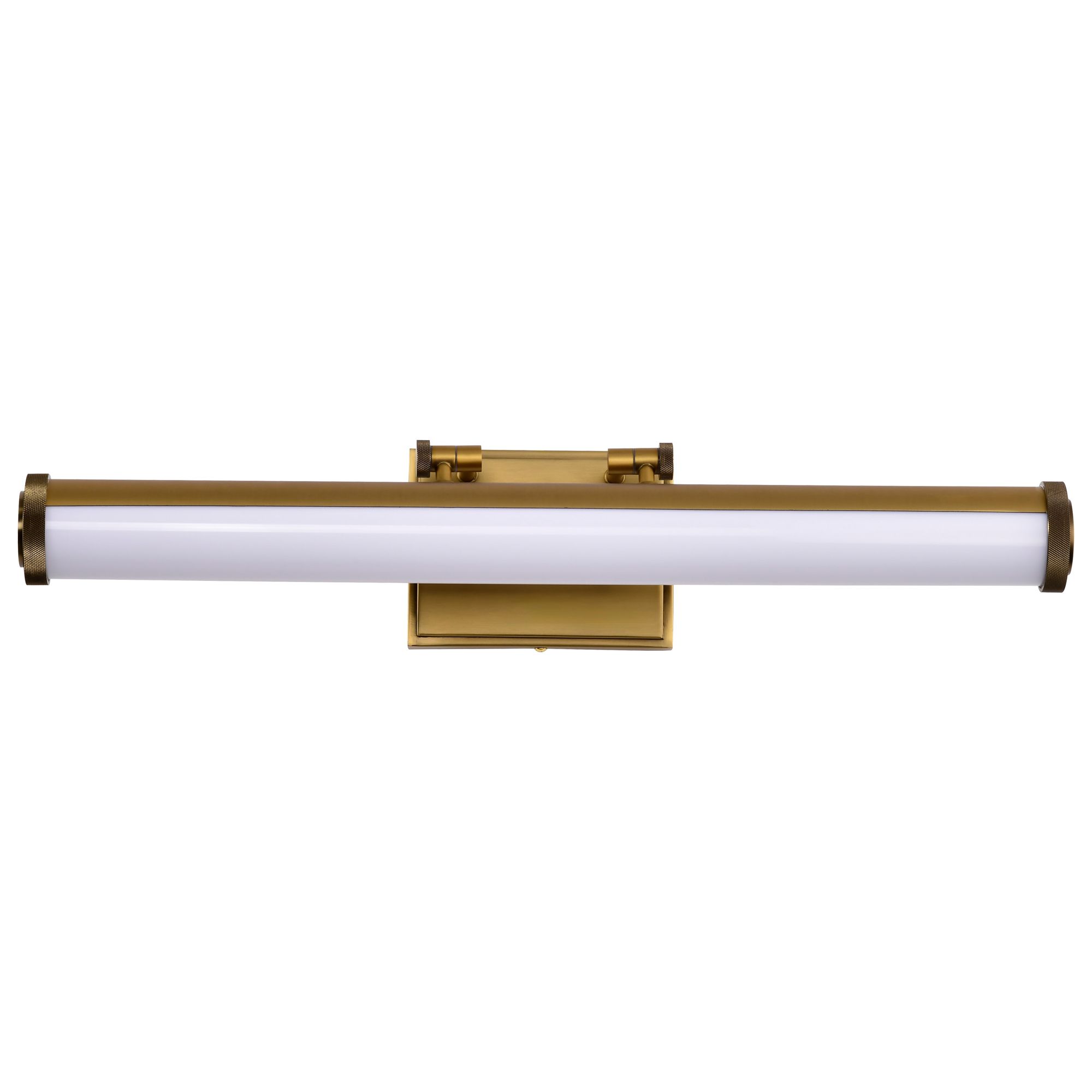 Image 7 Nuvo Cora 24" Wide Vintage Brass LED Vanity - 3 CCT Selectable more views