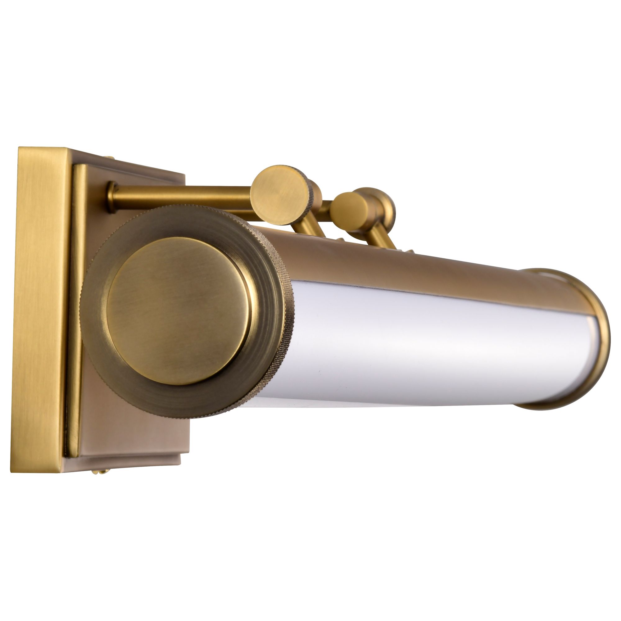 Nuvo Cora 24" Wide Vintage Brass LED Vanity - 3 CCT Selectable