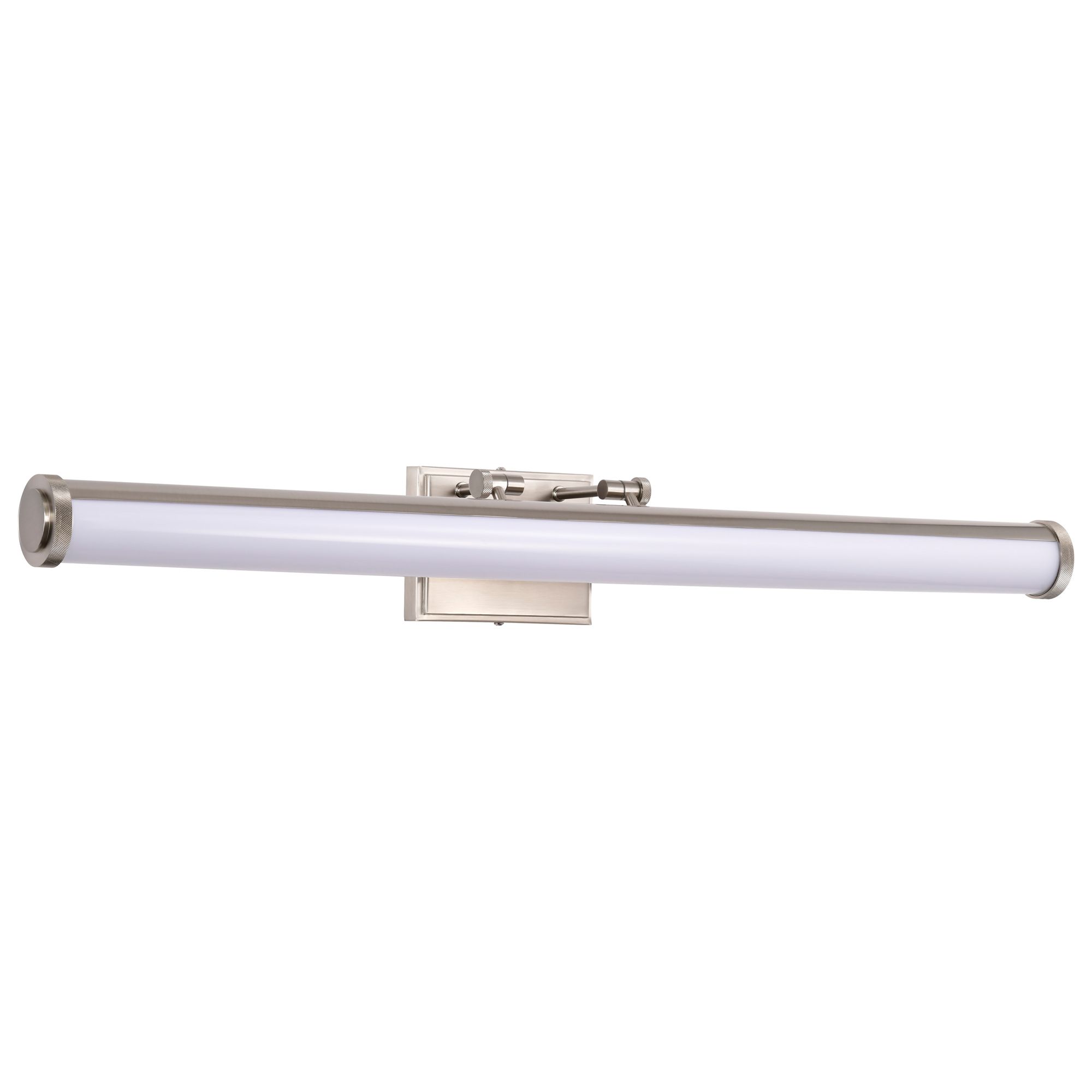 Image 2 Nuvo Cora 36" Wide Brushed Nickel LED Vanity - 3 CCT Selectable more views