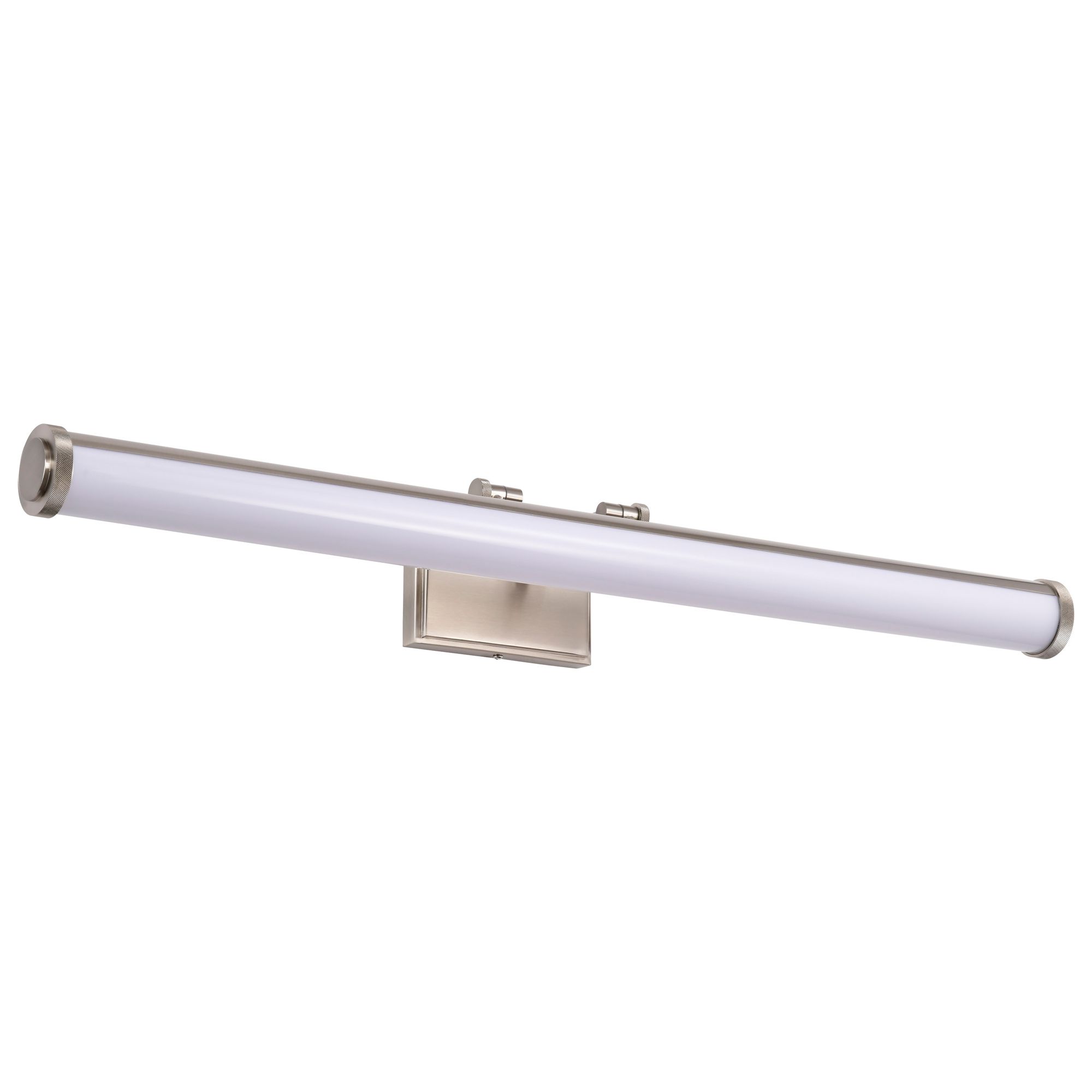 Image 3 Nuvo Cora 36" Wide Brushed Nickel LED Vanity - 3 CCT Selectable more views