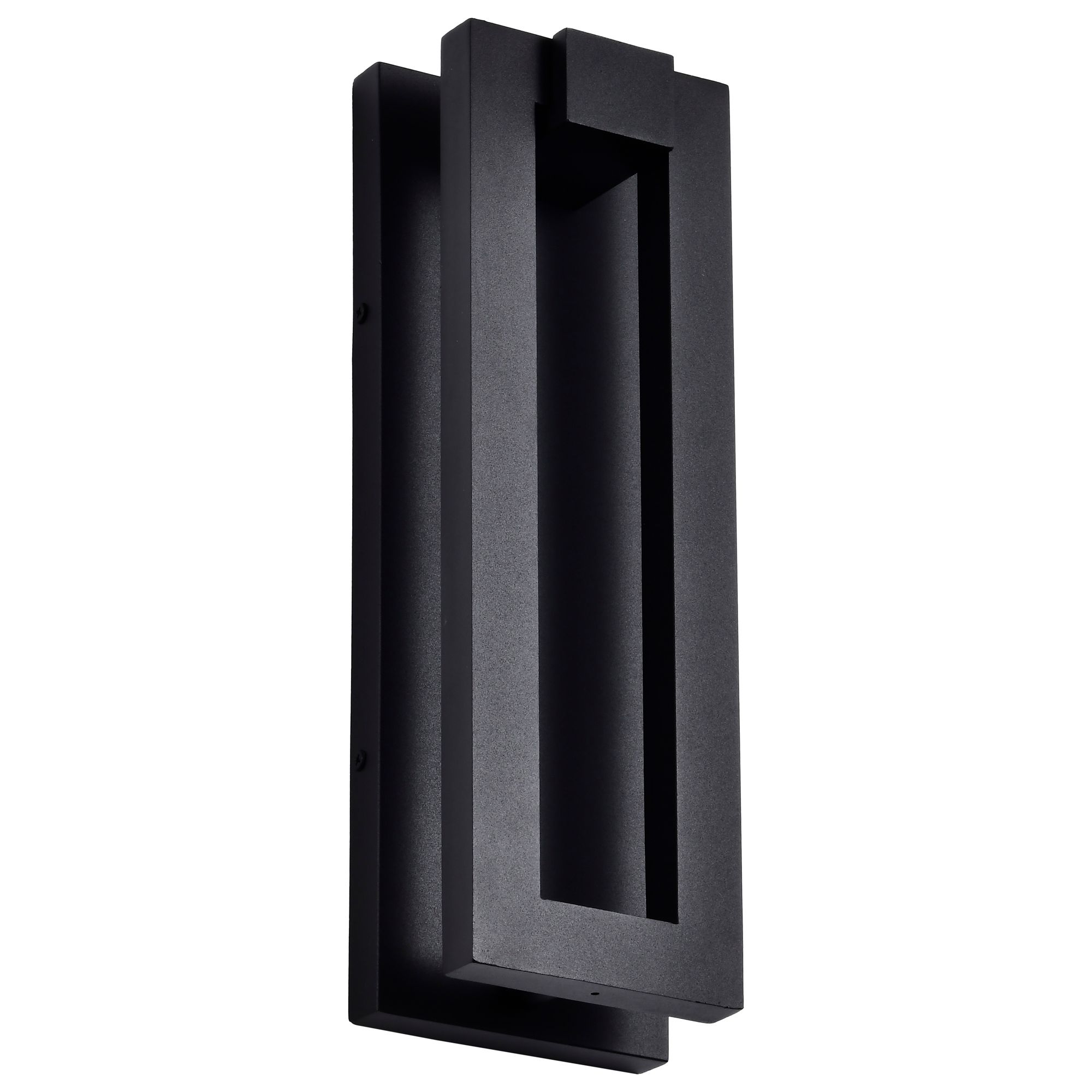 Image 5 Nuvo Crew 15" High Sand Black LED Outdoor Sconce more views