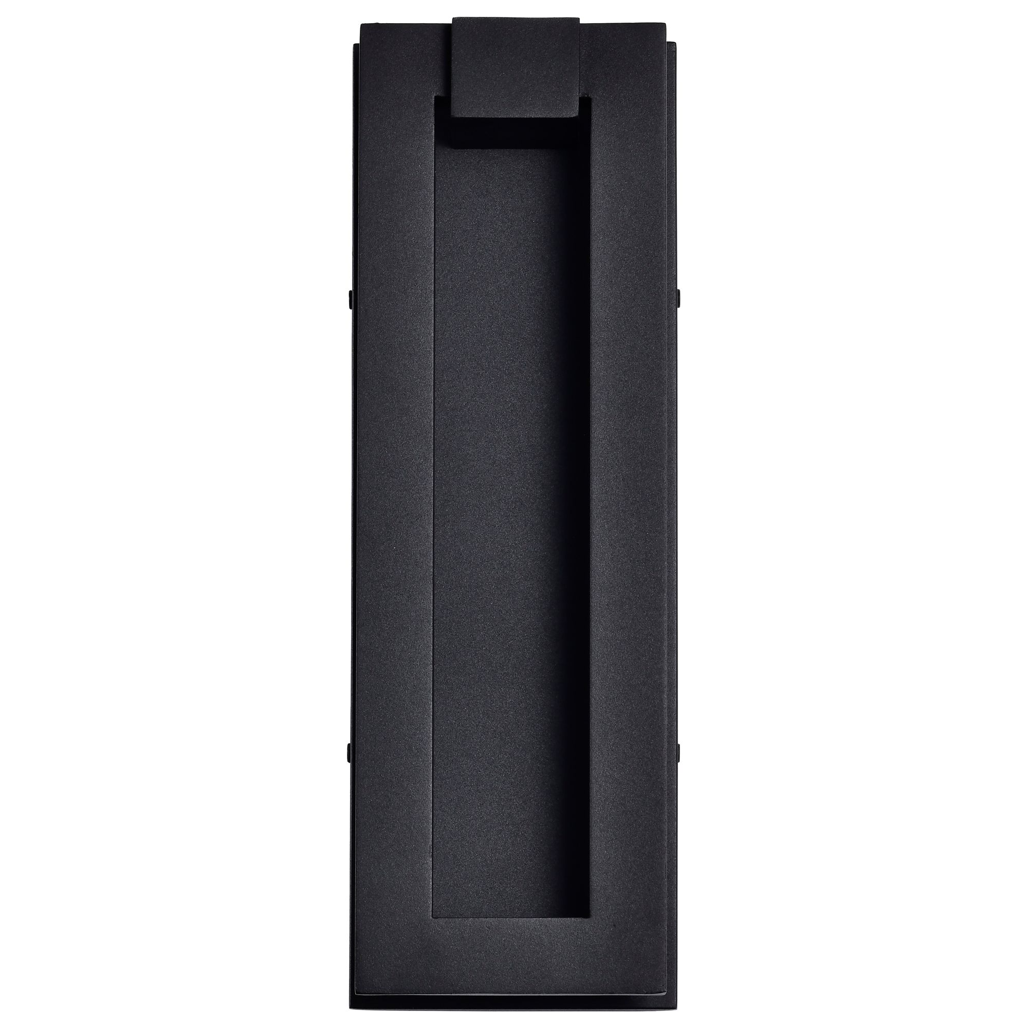 Image 7 Nuvo Crew 15" High Sand Black LED Outdoor Sconce more views