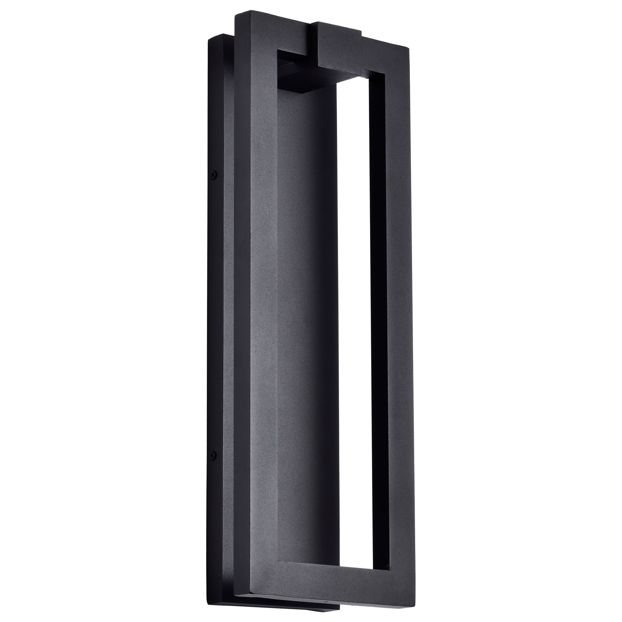 Image 2 Nuvo Crew 19" High Sand Black LED Outdoor Sconce more views