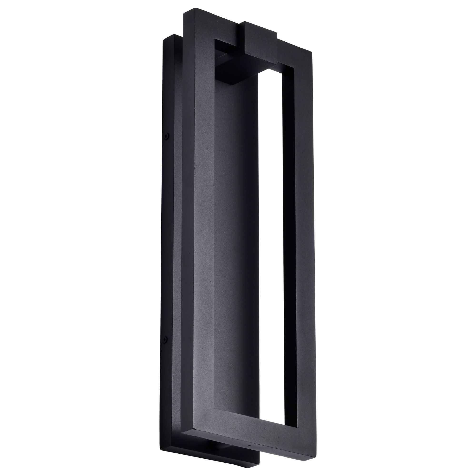 Image 5 Nuvo Crew 19" High Sand Black LED Outdoor Sconce more views