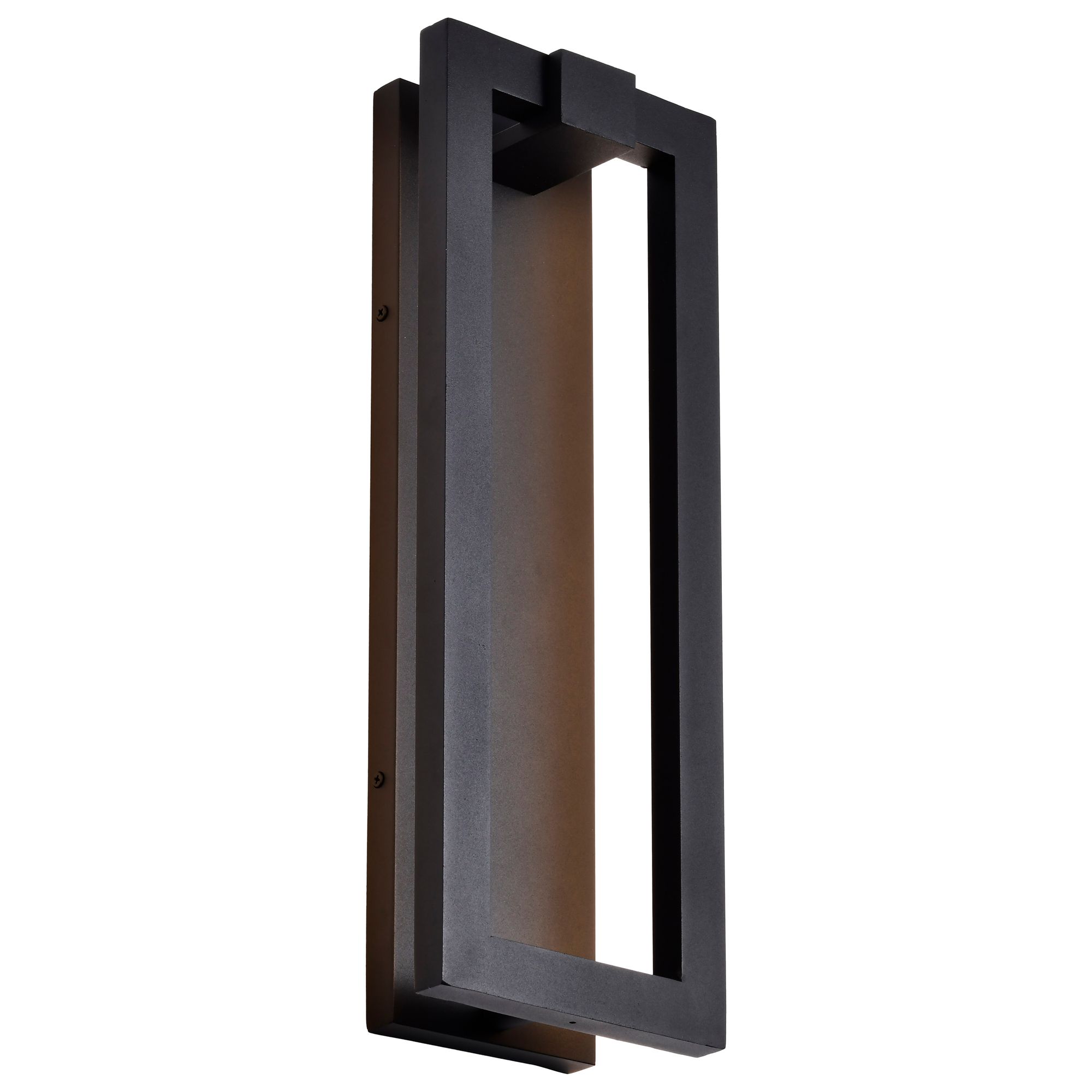 Image 6 Nuvo Crew 19" High Sand Black LED Outdoor Sconce more views