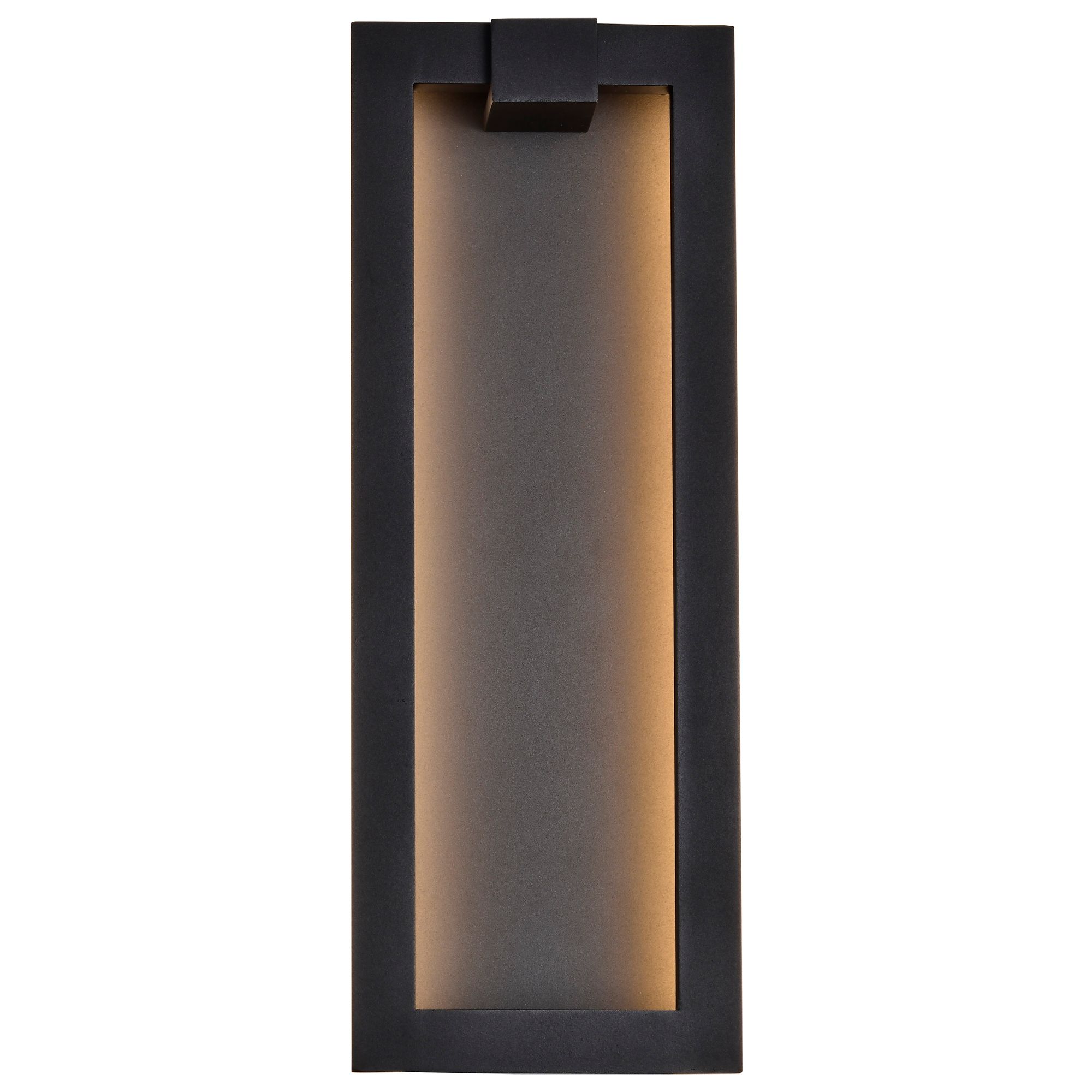 Nuvo Crew 19" High Sand Black LED Outdoor Sconce