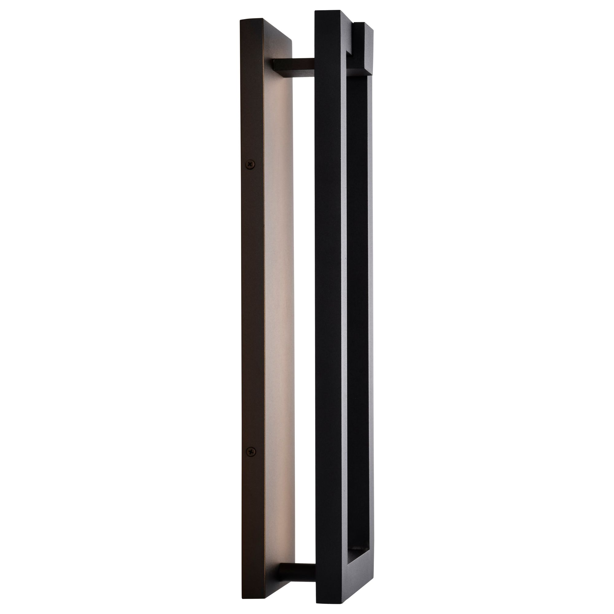 Nuvo Crew 19" High Sand Black LED Outdoor Sconce