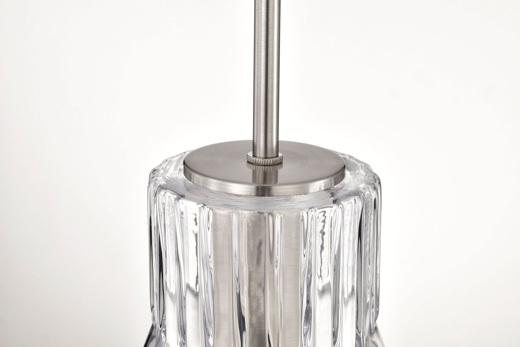 Nuvo Gianna 12" Wide Brushed Nickel 1 Light Medium Pendant