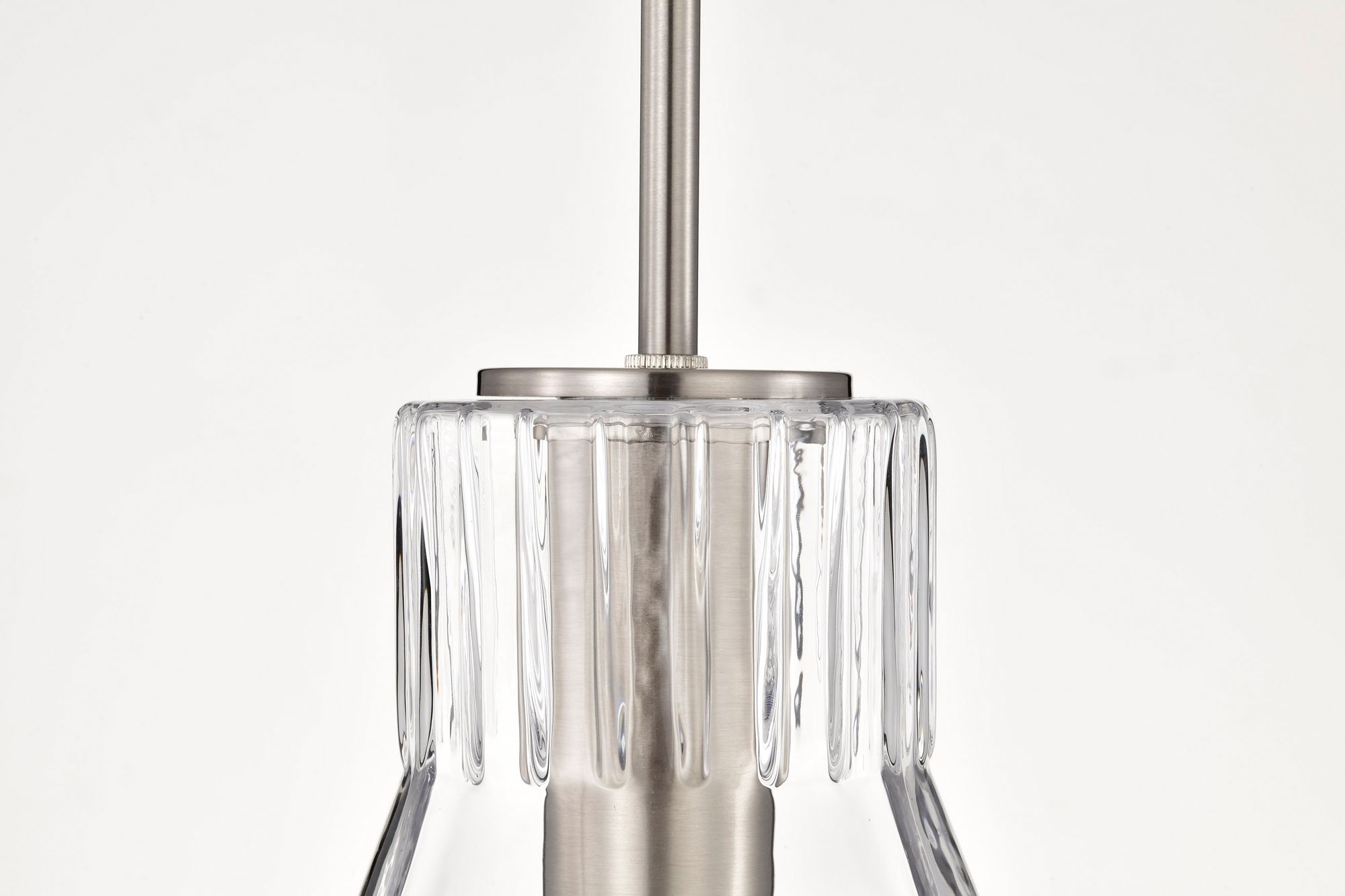 Nuvo Gianna 12" Wide Brushed Nickel 1 Light Medium Pendant