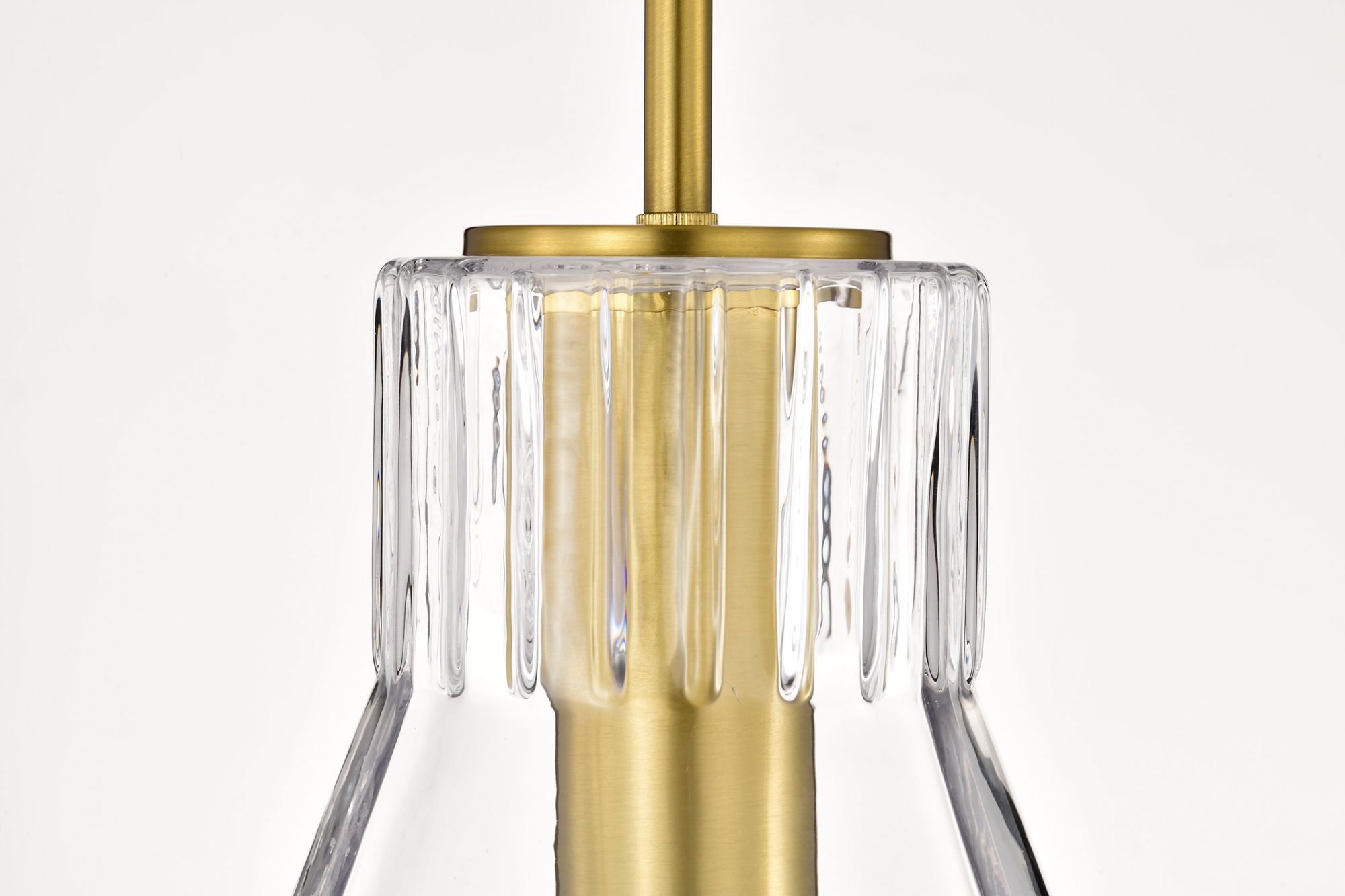 Nuvo Gianna 12" Wide Vintage Brass 1 Light Medium Pendant