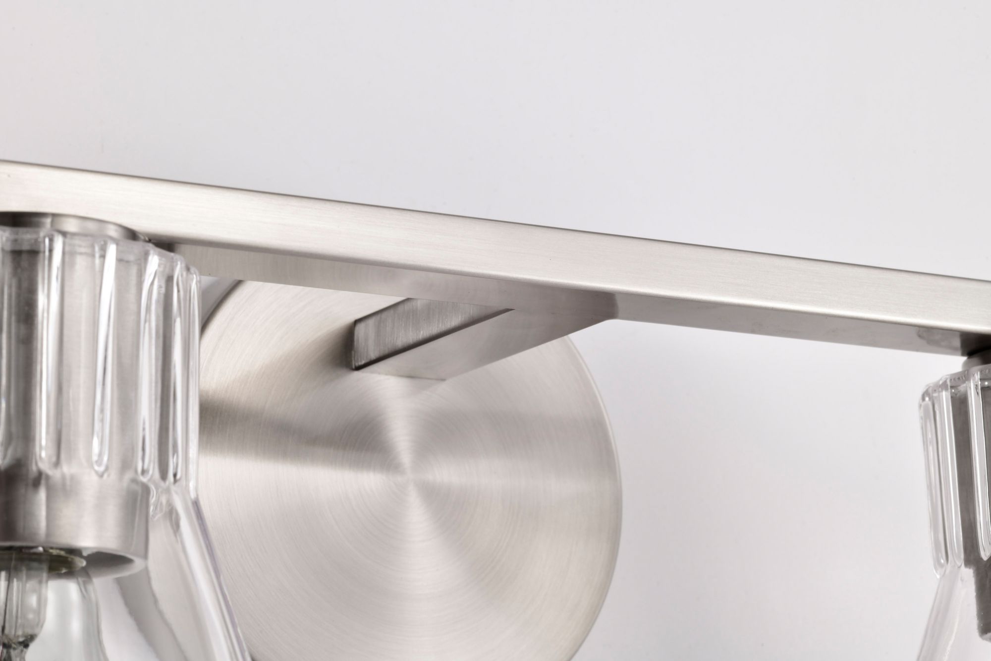 Nuvo Gianna 16" Wide Brushed Nickel 2 Light Vanity