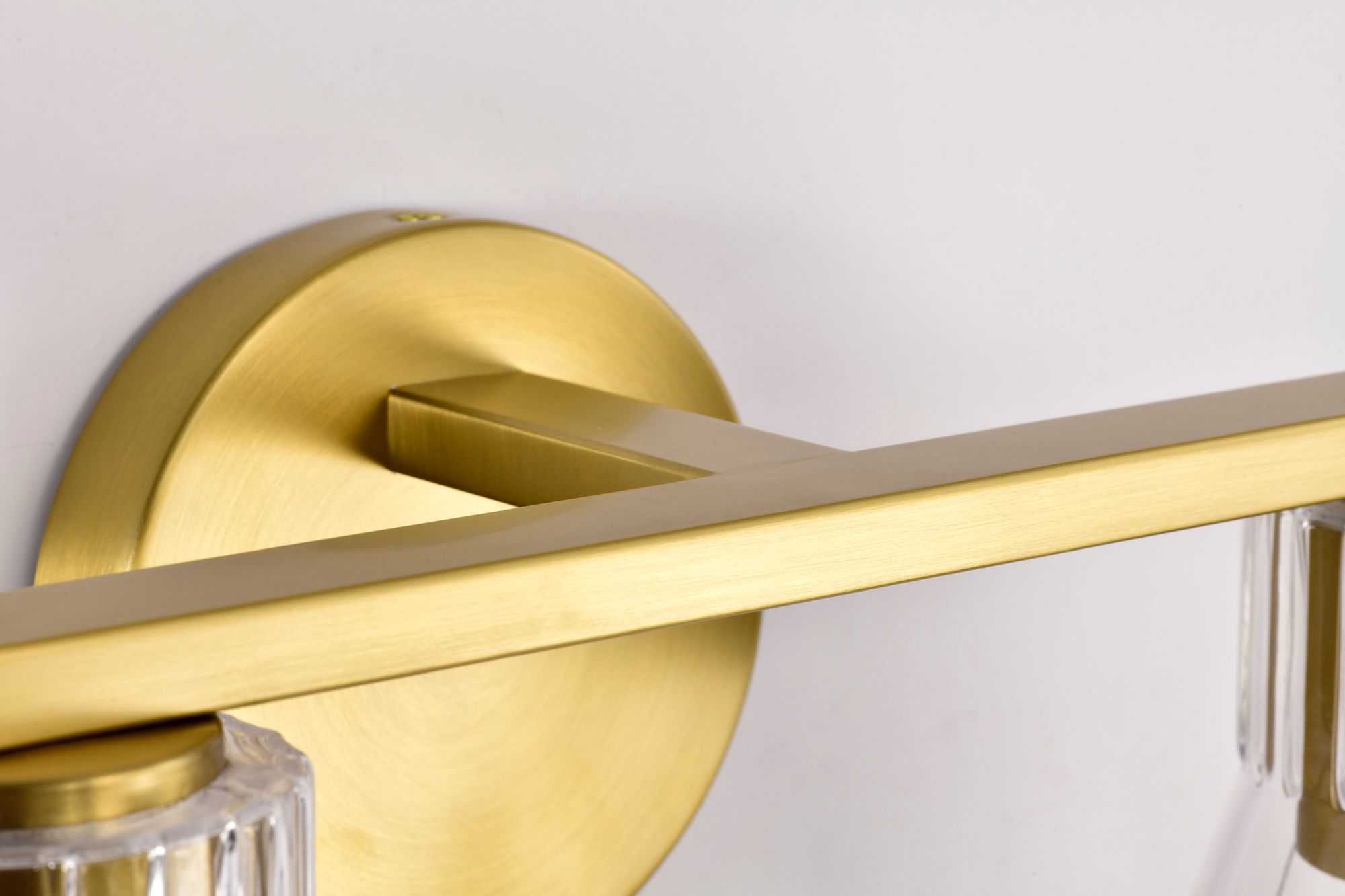 Nuvo Gianna 16" Wide Vintage Brass 2 Light Vanity