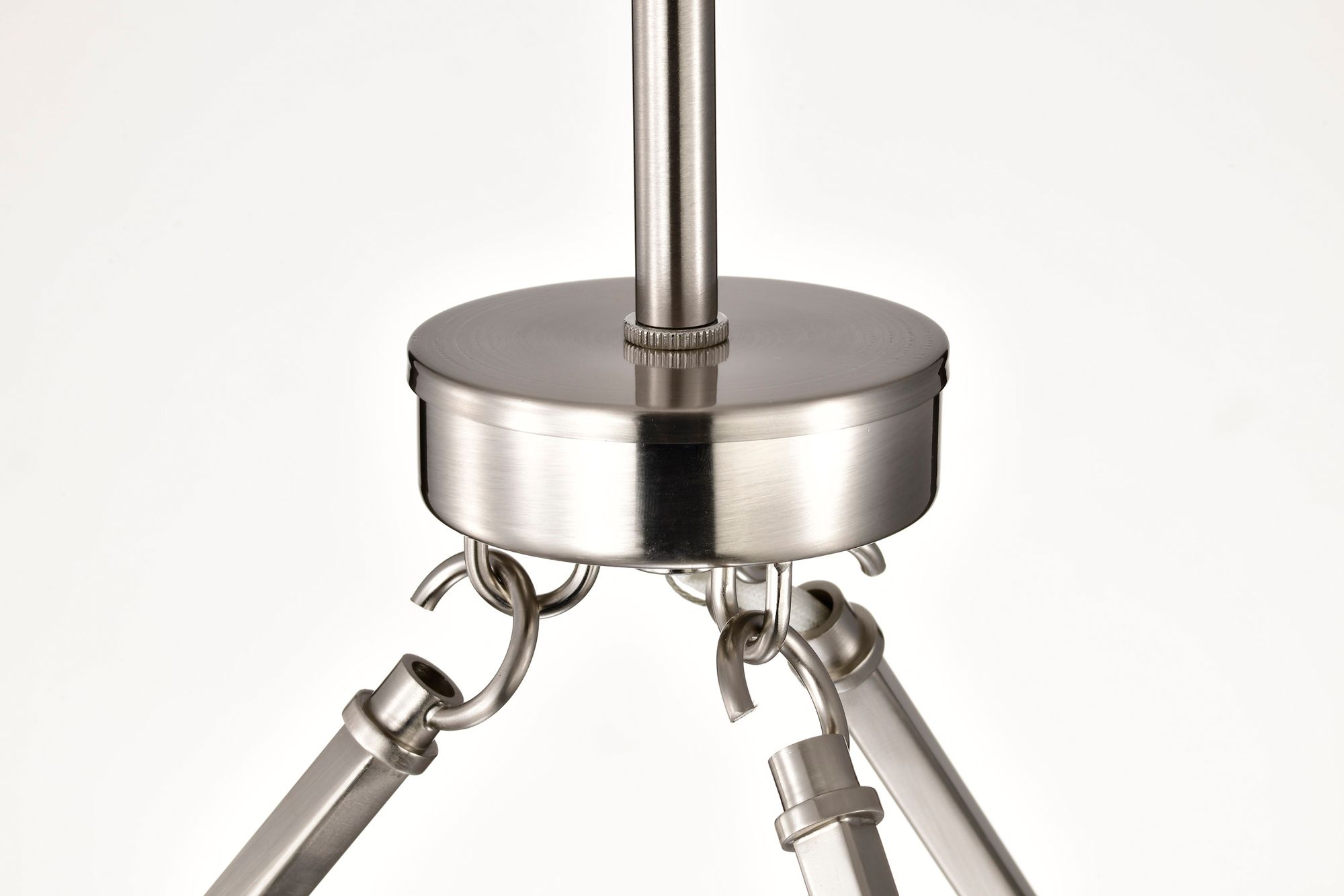 Nuvo Gianna 30" Wide Brushed Nickel 6 Light Chandelier