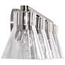 7_Nuvo Gianna 33" Wide Brushed Nickel 4 Light Vanity more views