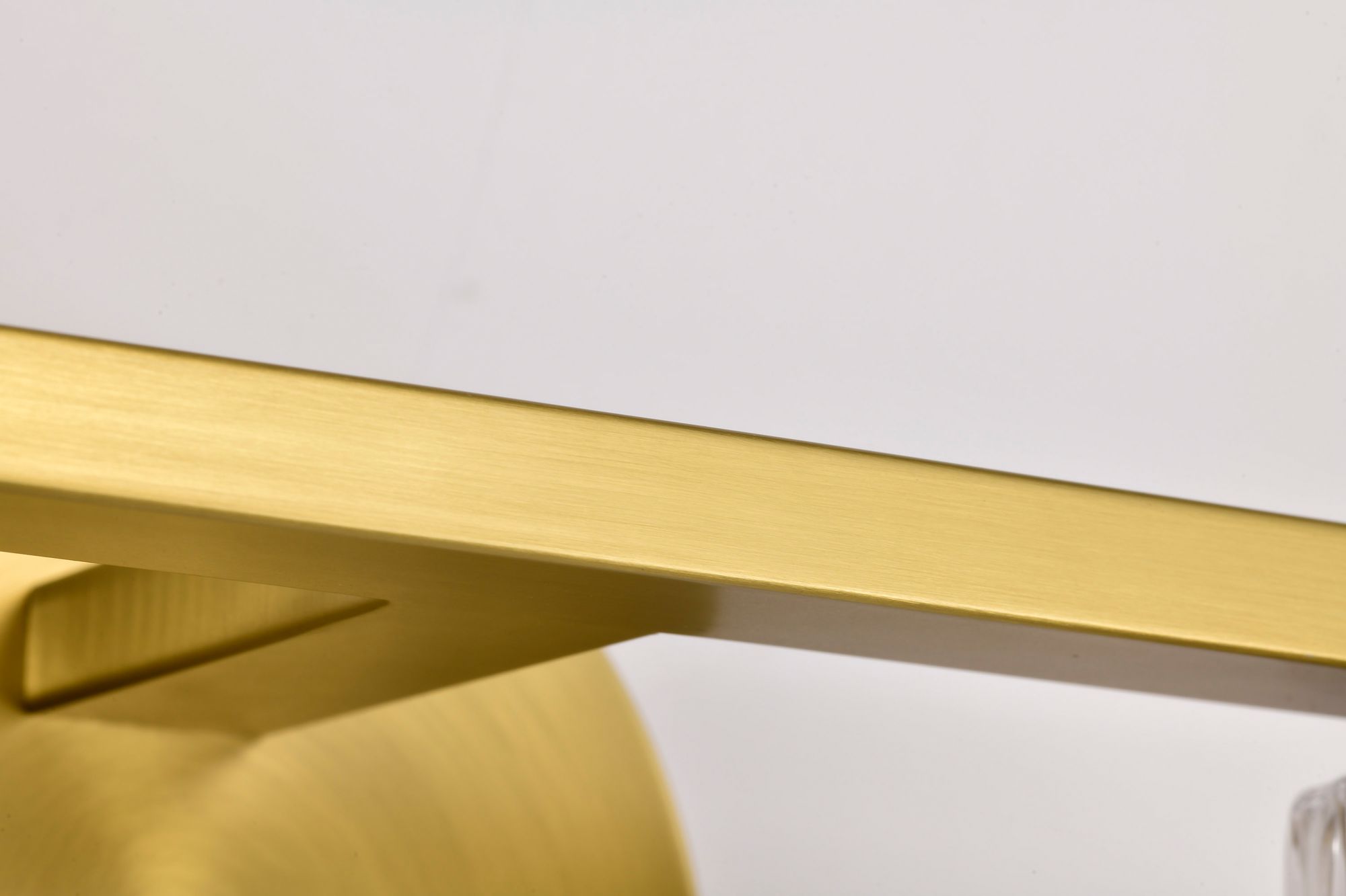 Image 7 Nuvo Gianna 33" Wide Vintage Brass 4 Light Vanity more views