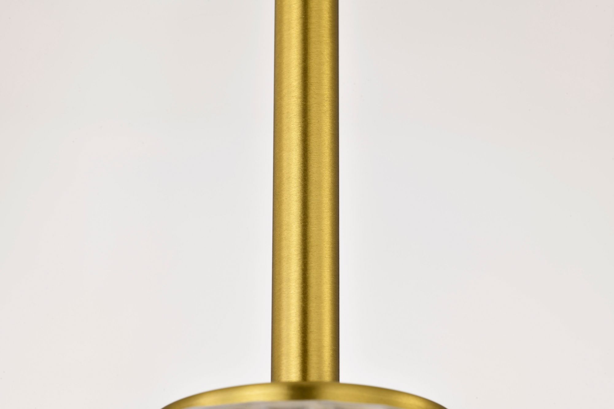 Image 7 Nuvo Gianna 8" Wide Vintage Brass Mini Pendant more views